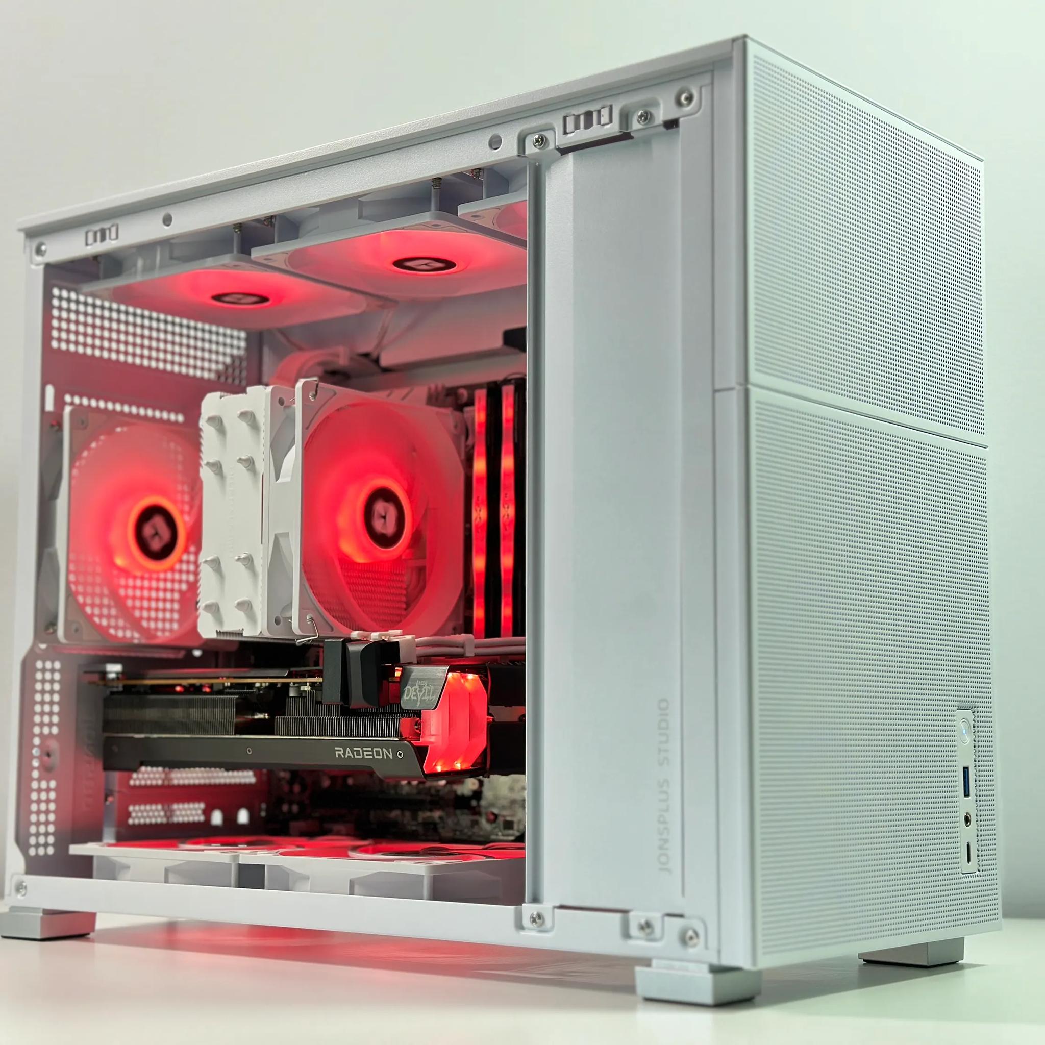 💚🦖Gaming PC🦖RX 6600 XT 8GB 🦖Intel i5 10400F 6-core🦖16GB DDR4🦖1TB  NVME