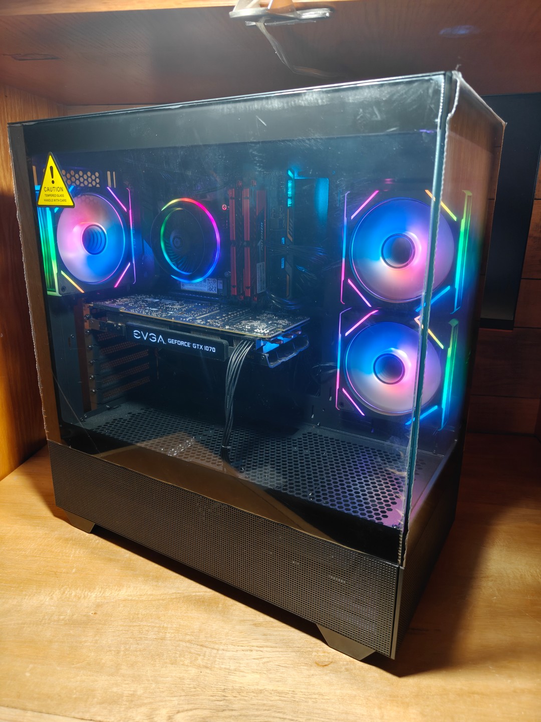 BUDGET GAMING PC Windows 11, i5-9400f, GTX 1070, 16GB RAM, 512GB M