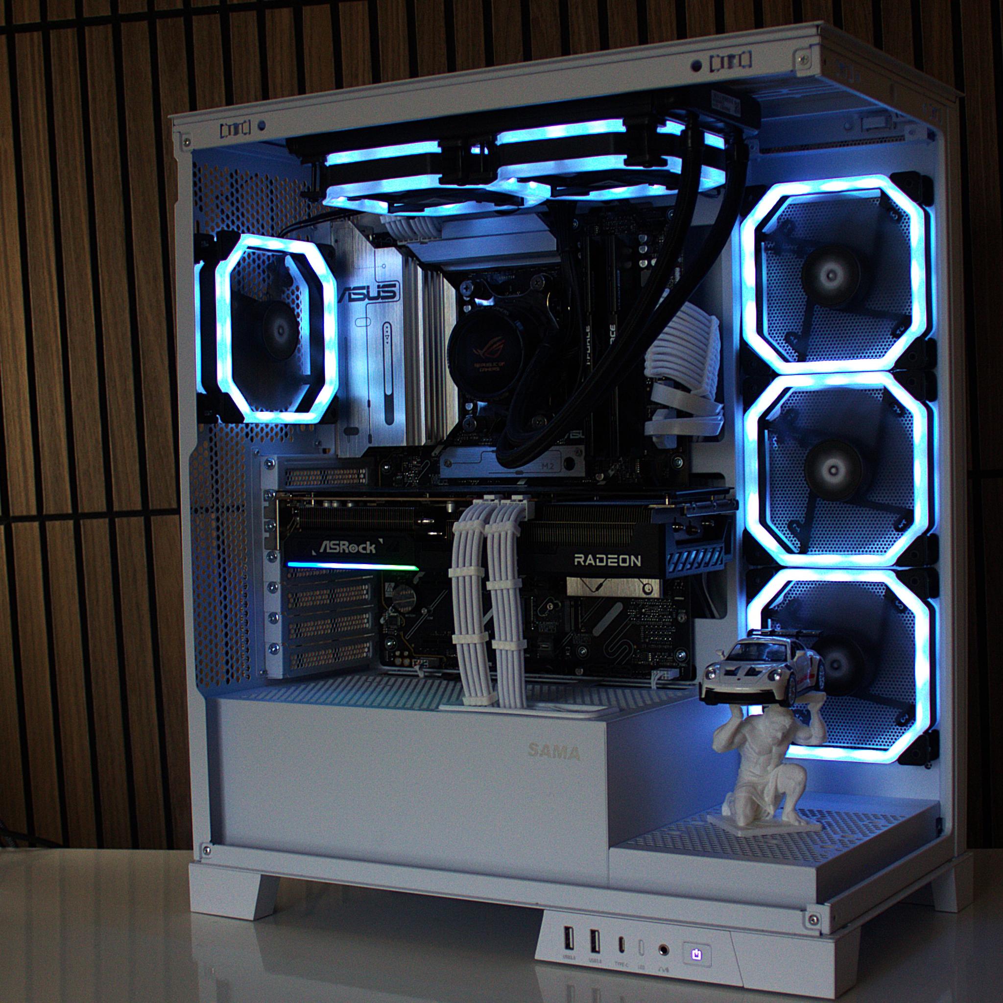 ❄️Stormtrooper 1440p Gaming PC ❄️| RX 9070 16GB💻| DDR5 | LCD | 32GB RAM | WiFi/BT | Windows 11| 1TB