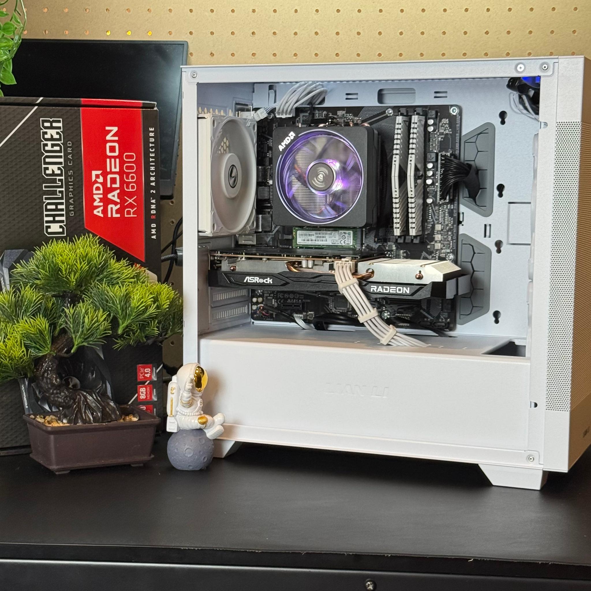 Entry Level Gaming PC | RX 6600 | Ryzen 5 2600 | 16GB DDR4 RAM | 1TB | Windows 11