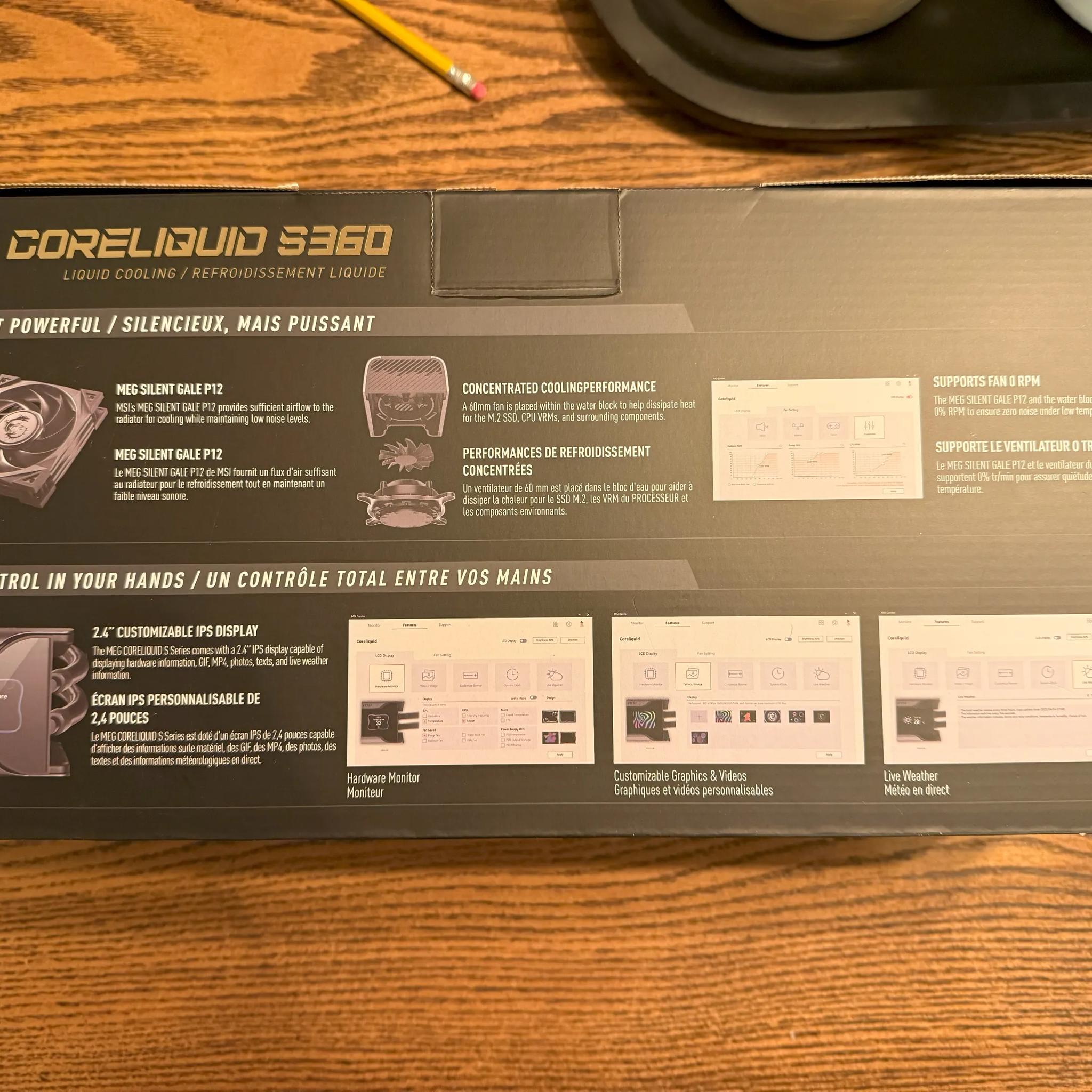 MEG Coreliquid S360