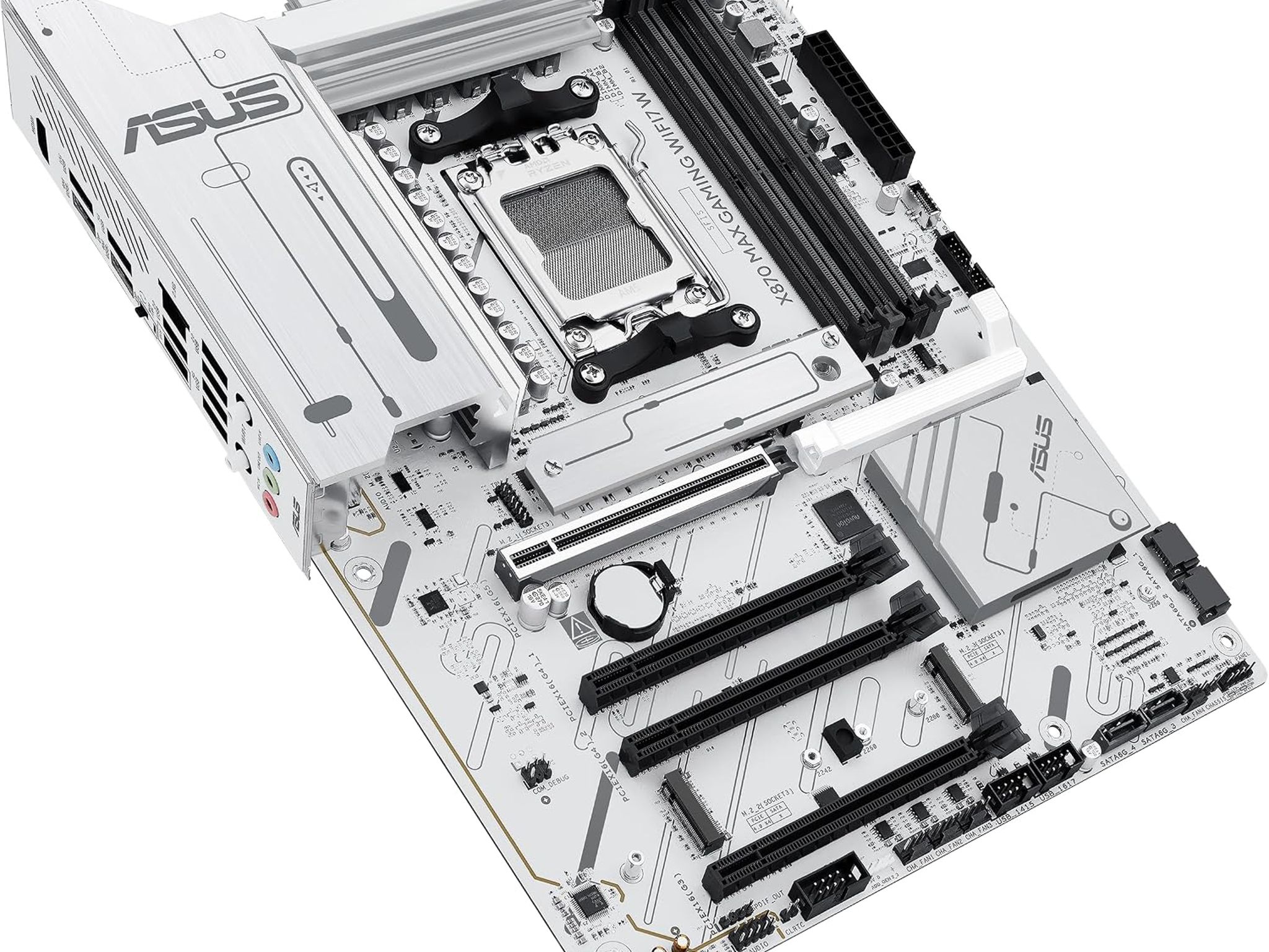 ASUS X870 MAX GAMING WIFI7 AMD X870 AM5 DDR5 ATX Desktop Motherboard