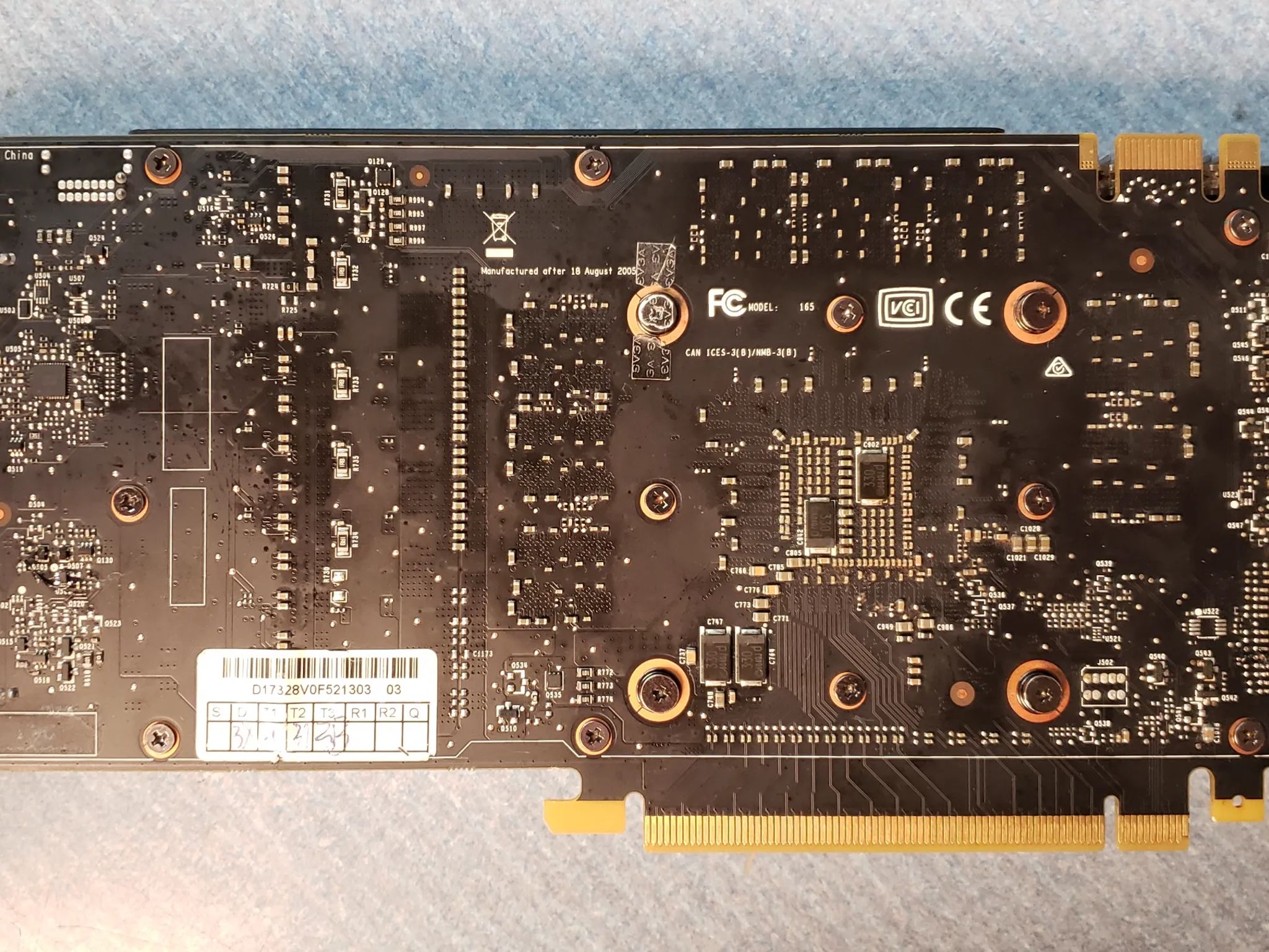 EVGA GTX 1070 SC graphics card.