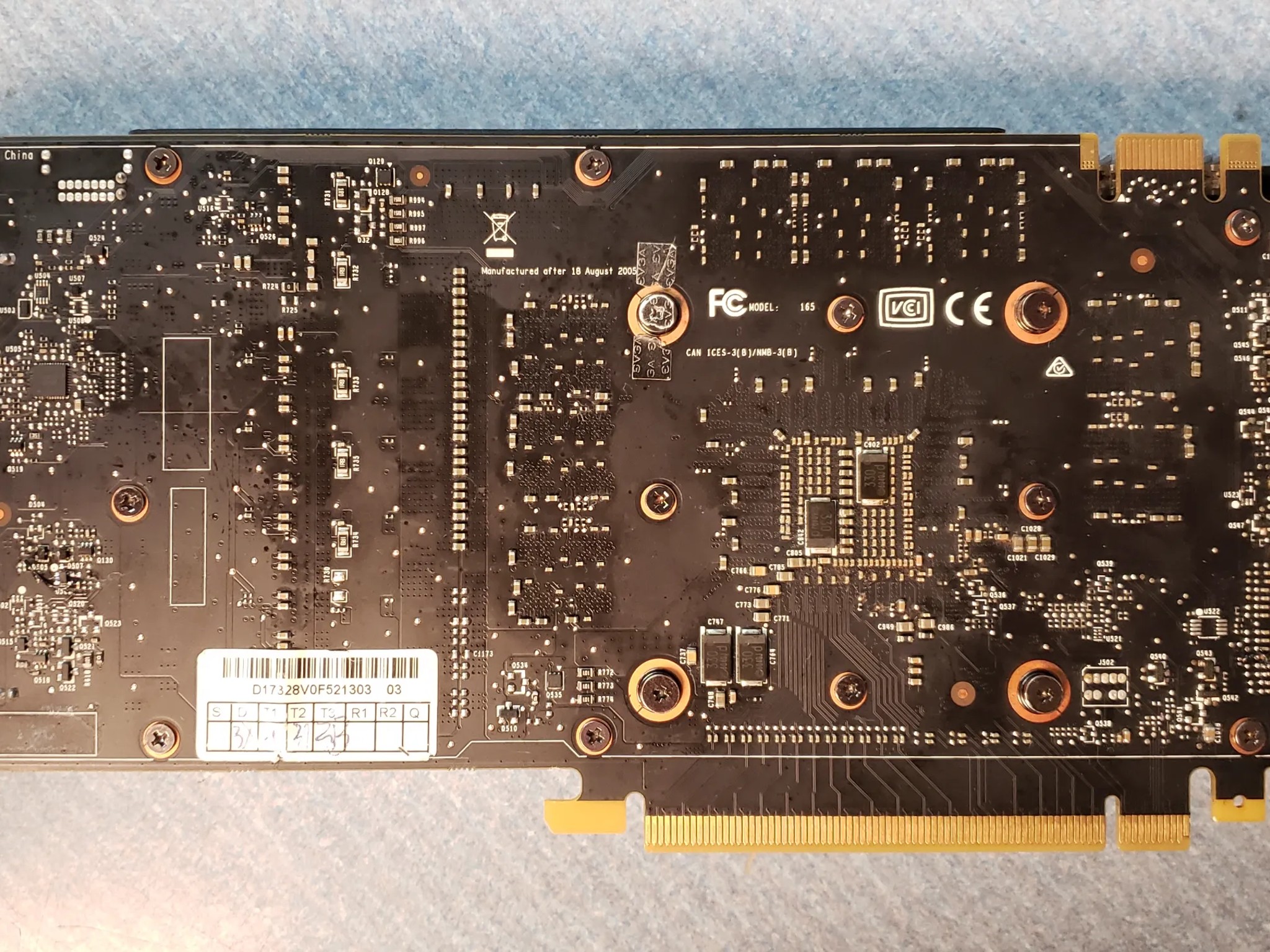 EVGA GTX 1070 SC graphics card.