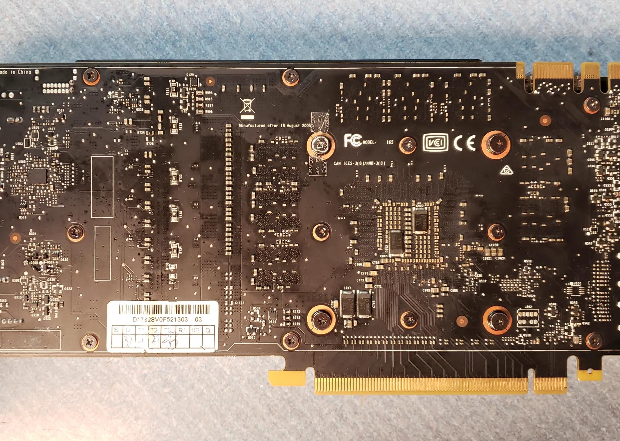 EVGA GTX 1070 SC graphics card.