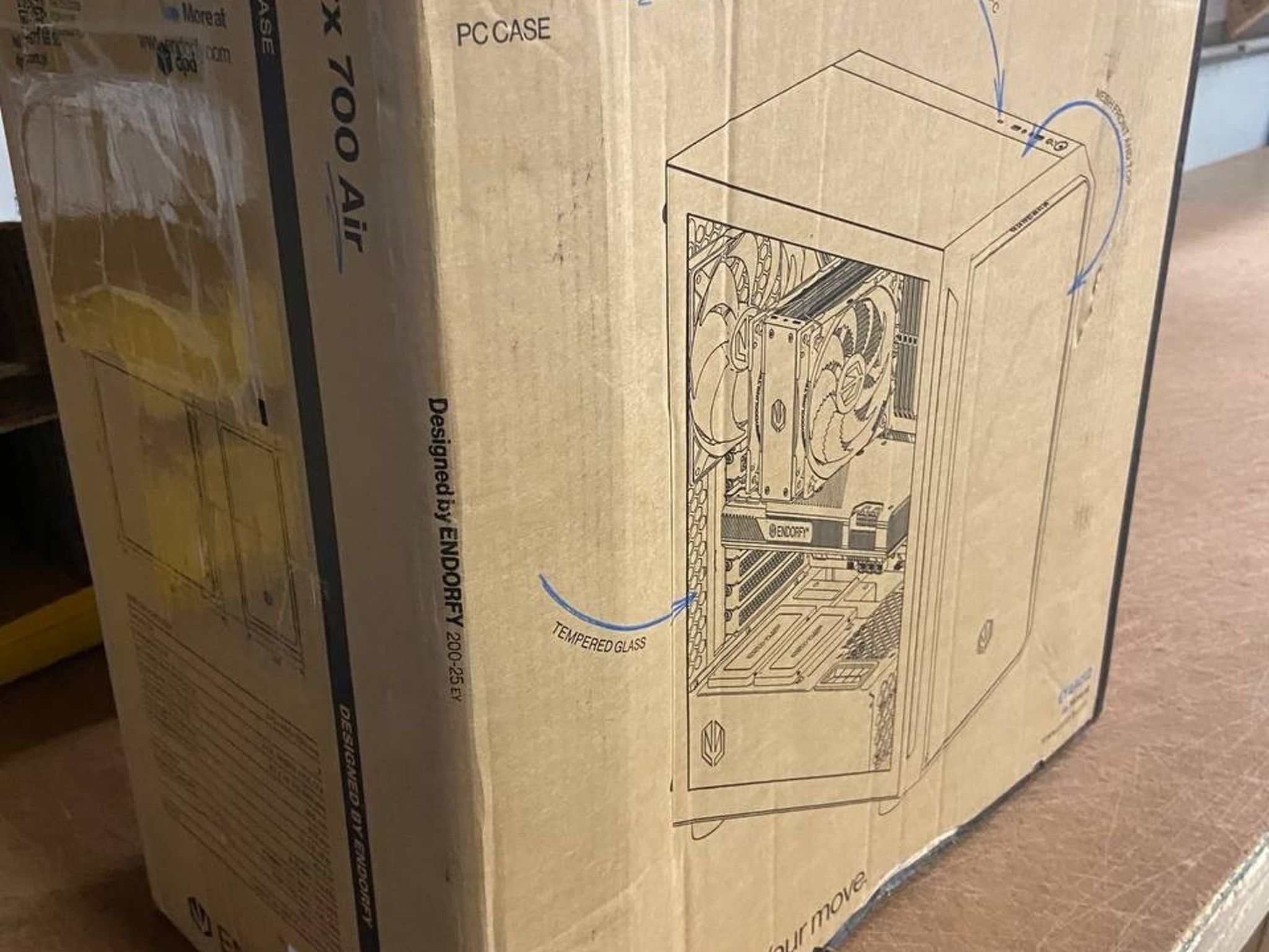 Endorfy Arx 700 Air - ATX Computer Case (EY2A012)