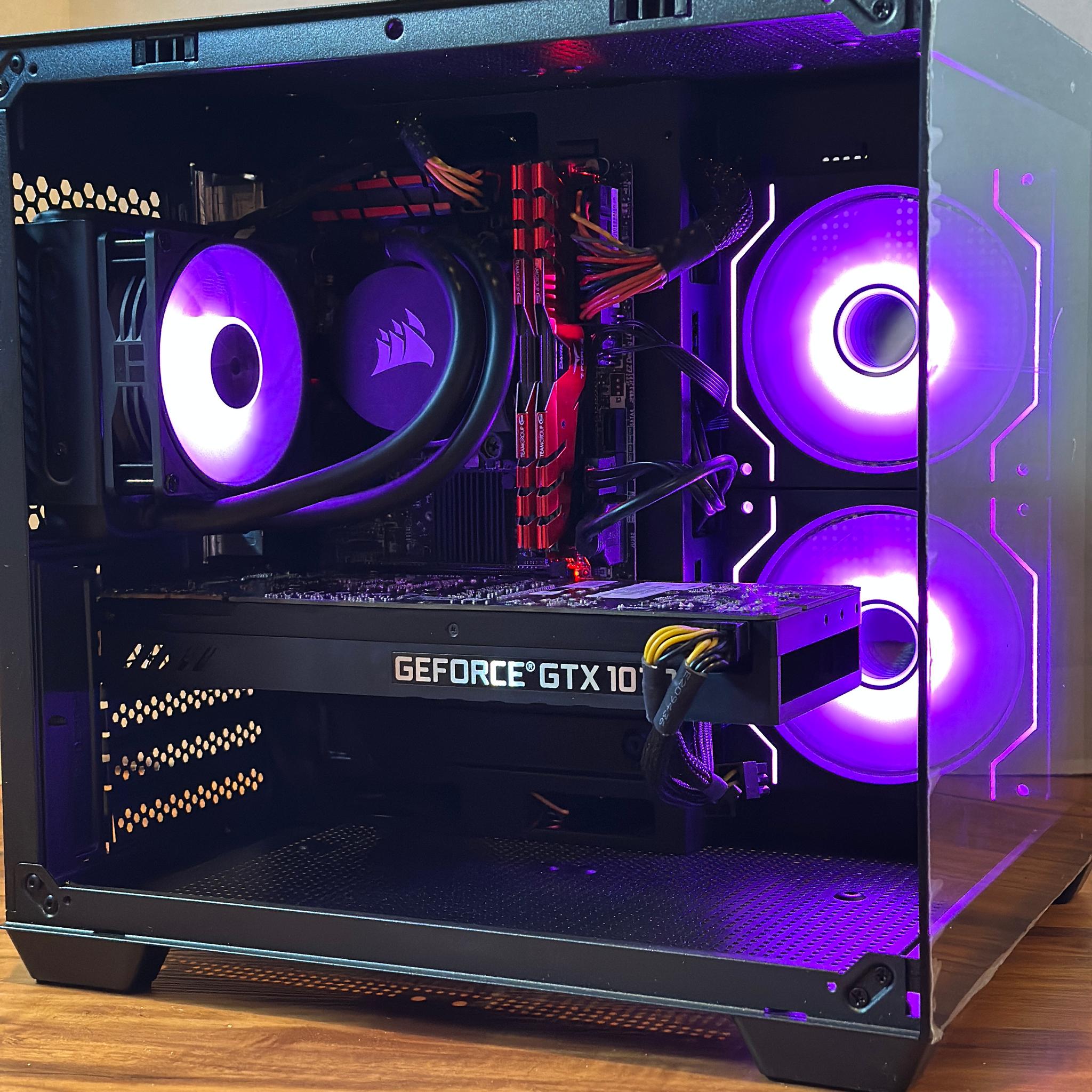 GTX 1070 | Intel i7 7700k | 16GB DDR4 | 1.12TB | Win 11 | Office 2024 | WiFi + BT | Budget Gaming PC