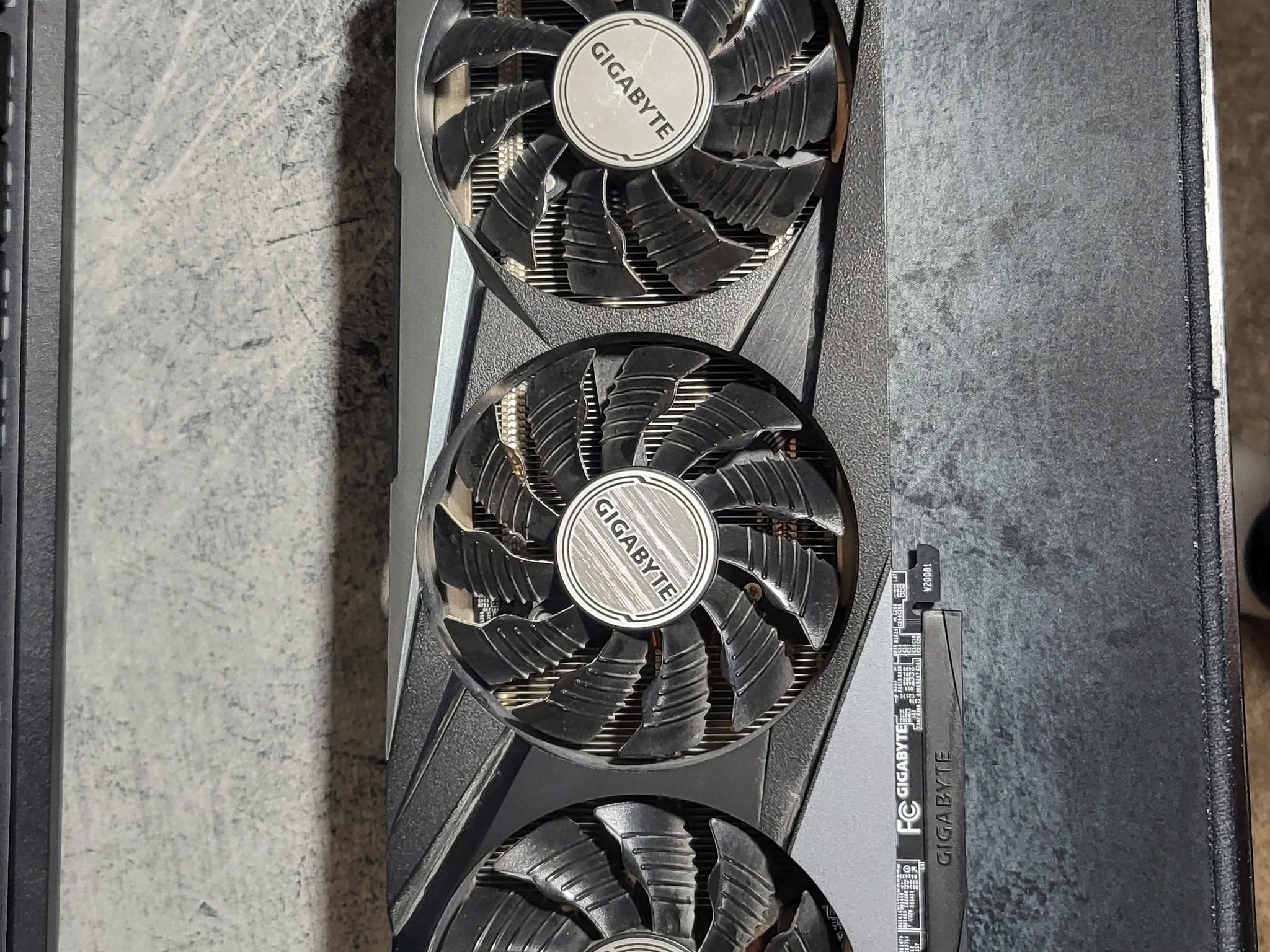 RTX GIGBAYTE 3070 OC With Box