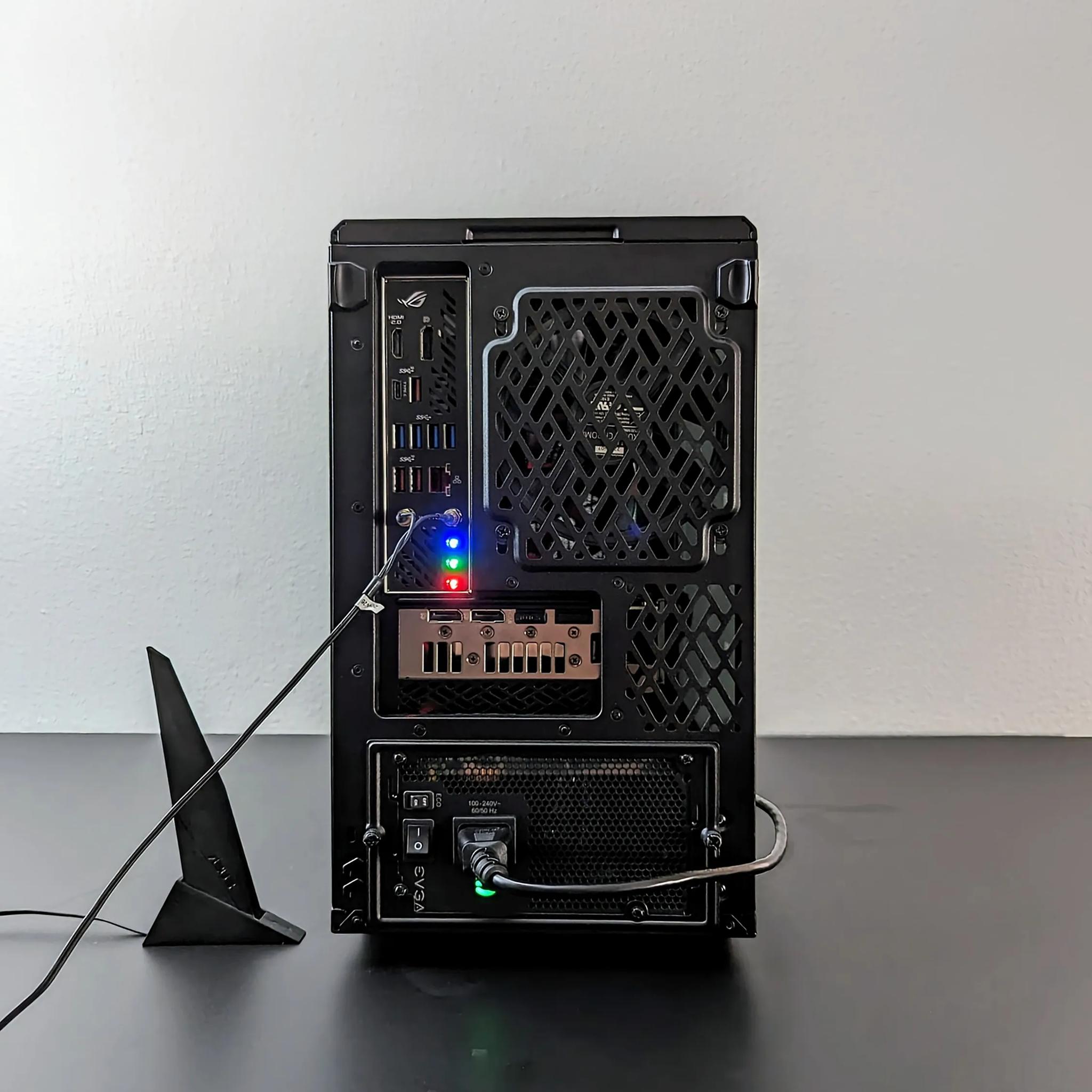 Enthusiast Grade Gaming Powerhouse: Ryzen 5800X + RTX 4070 - Sleek Design, Max Performance!