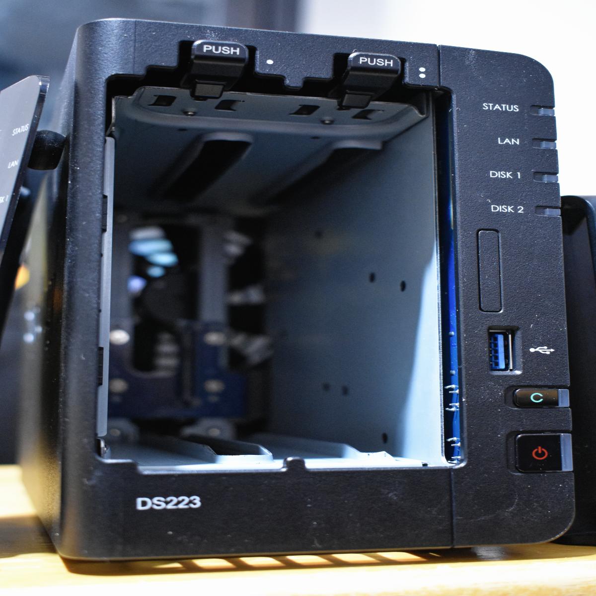 Synology 2-Bay NAS DS223 (No drives included)