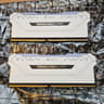 16GB(2x8GB) White Corsair Vengeance RGB PRO 3200MHz DDR4 RAM