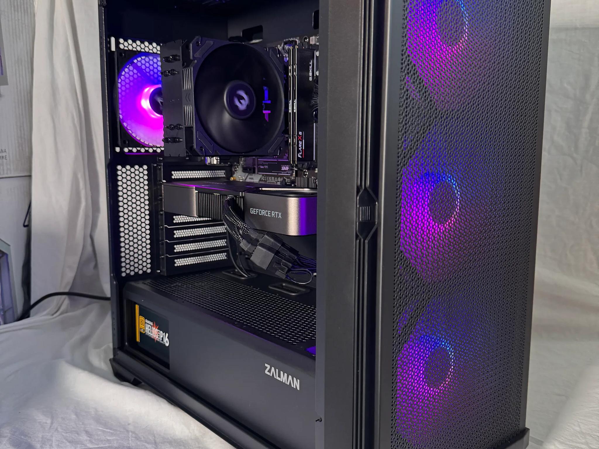 RTX 3080TI Founders Gaming PC with a Ryzen 7600X