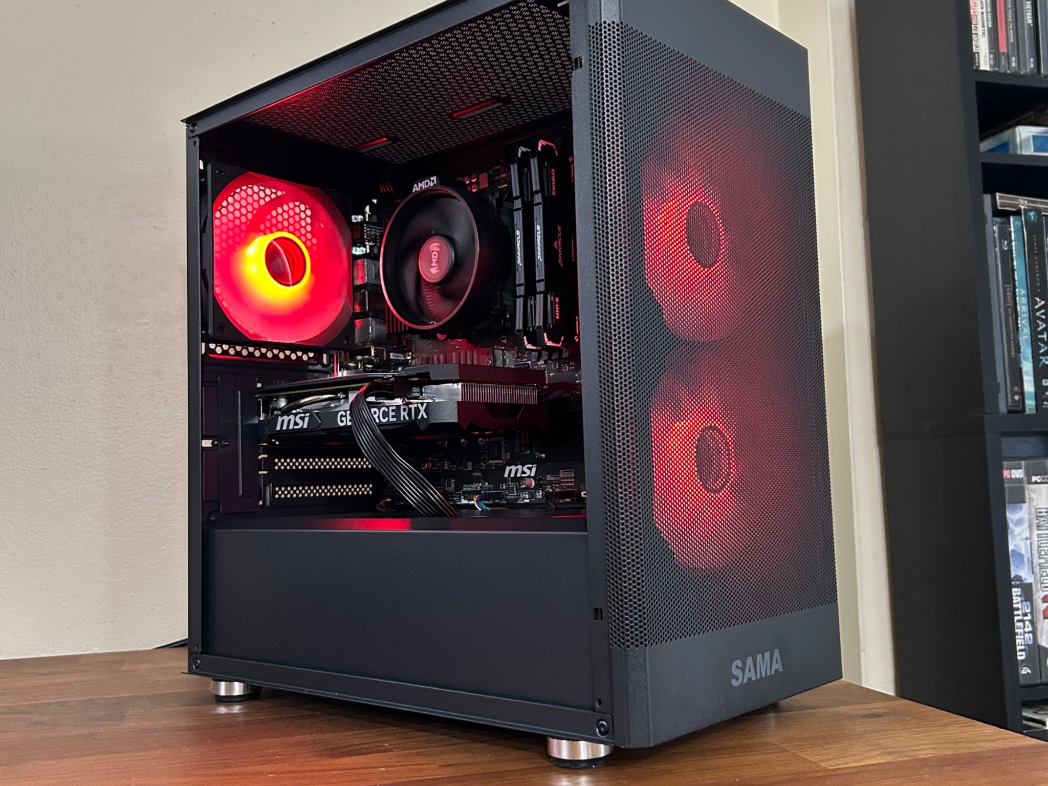 *SALE* RTX 4060 | Ryzen 5 5500 | 16GB DDR4 | 1TB SSD | WI-FI | The Sentry RTX
