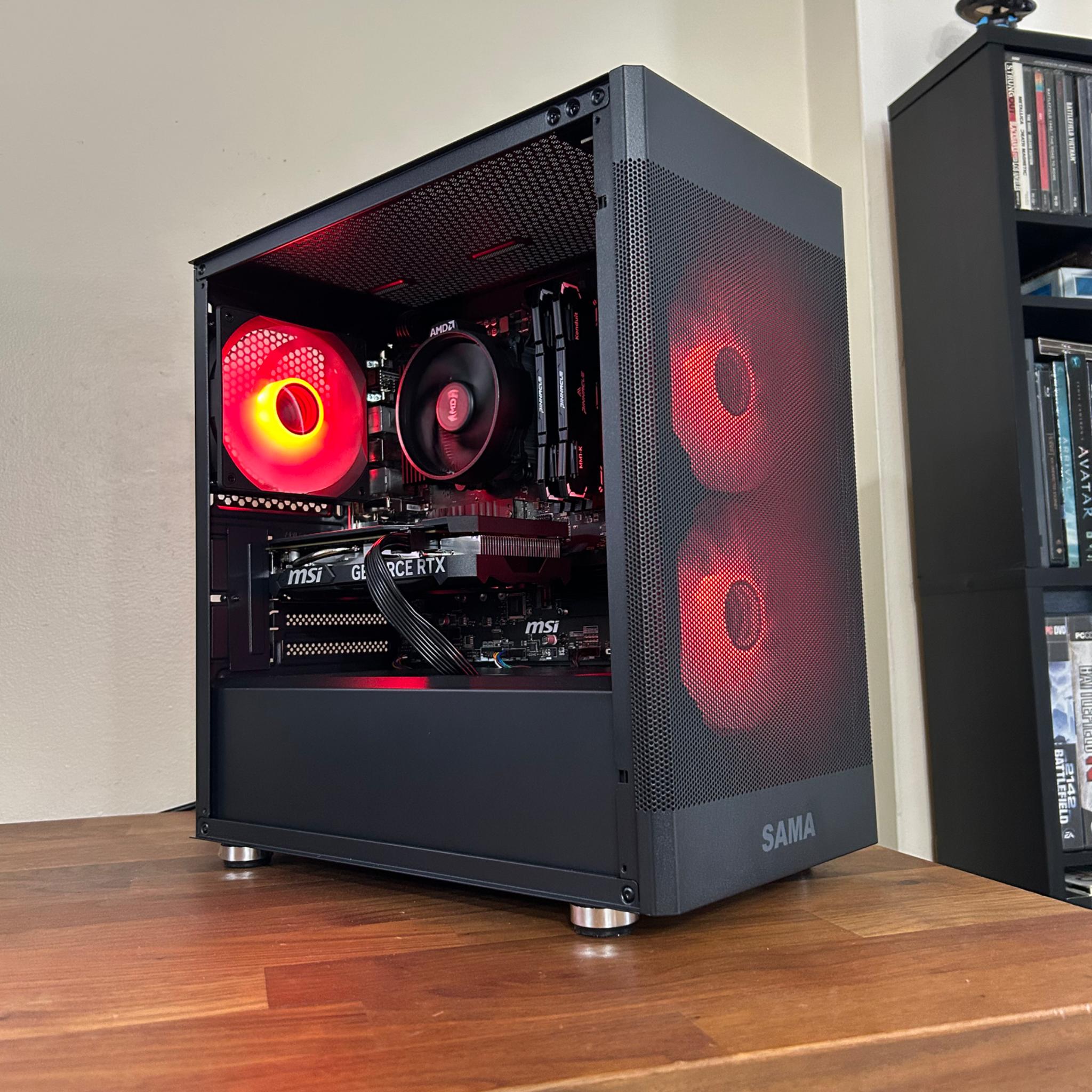 *SALE* RTX 4060 | Ryzen 5 5500 | 16GB DDR4 | 1TB SSD | WI-FI | The Sentry RTX