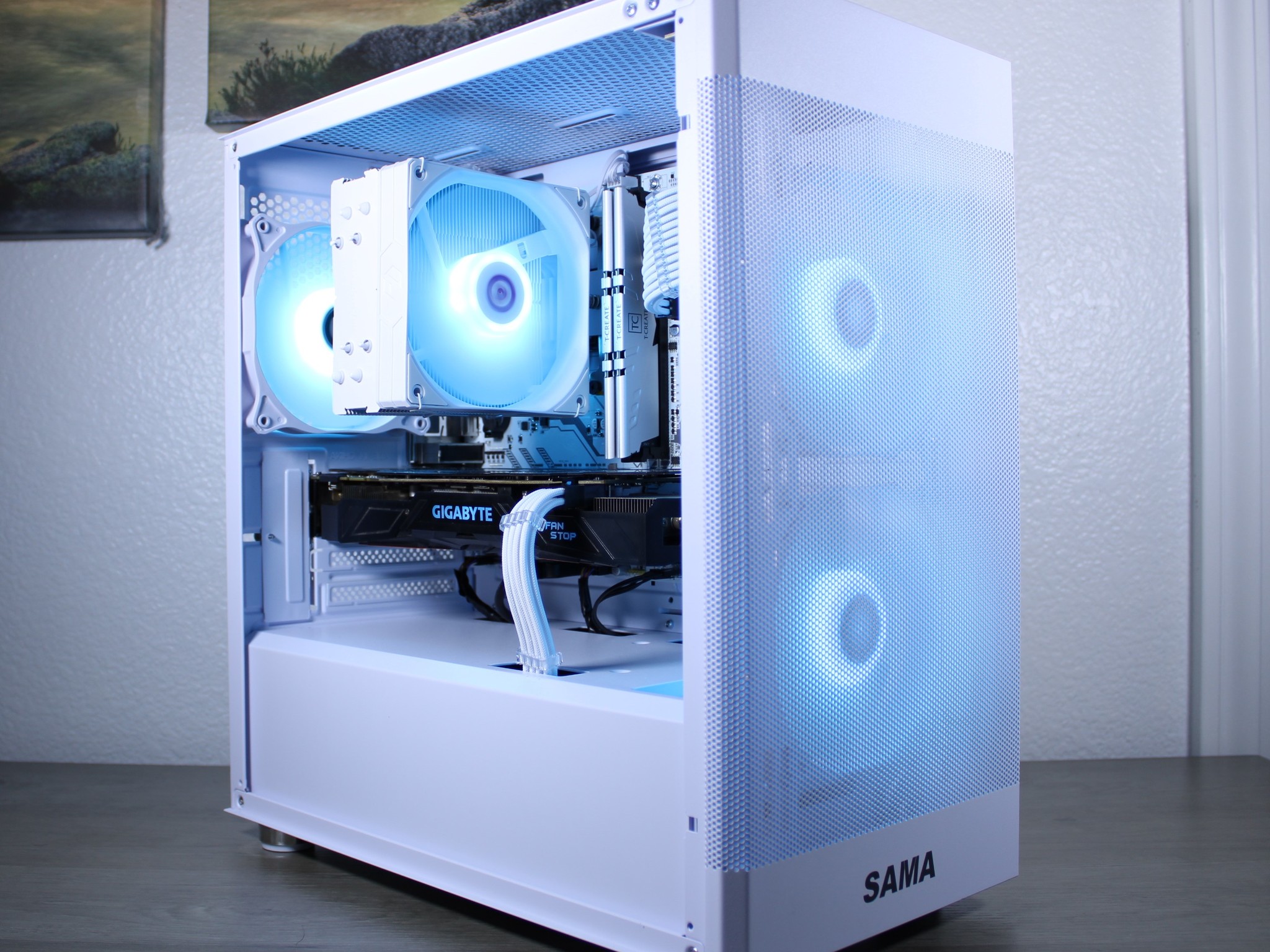 ⚪⚫⚪ Gaming PC! | GTX 1070 TI | Ryzen 5 2600 | 16GB DDR4 Ram | 1TB NVMe | Win 10 Activated | WiFi