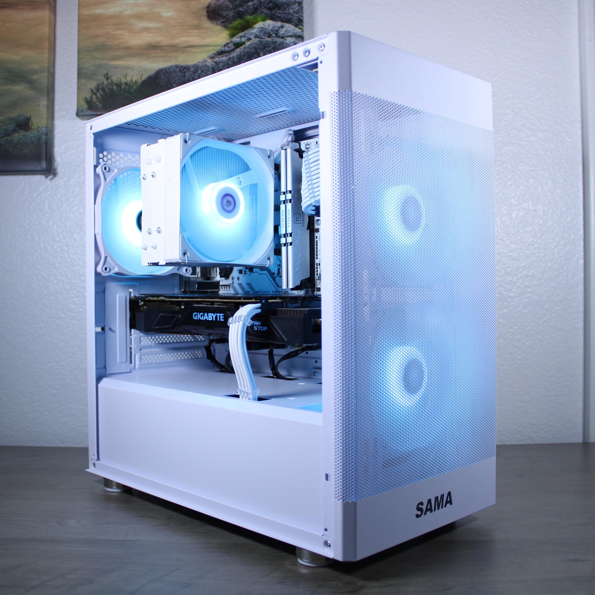 ⚪⚫⚪ Gaming PC! | GTX 1070 TI | Ryzen 5 2600 | 16GB DDR4 Ram | 1TB NVMe | Win 10 Activated | WiFi