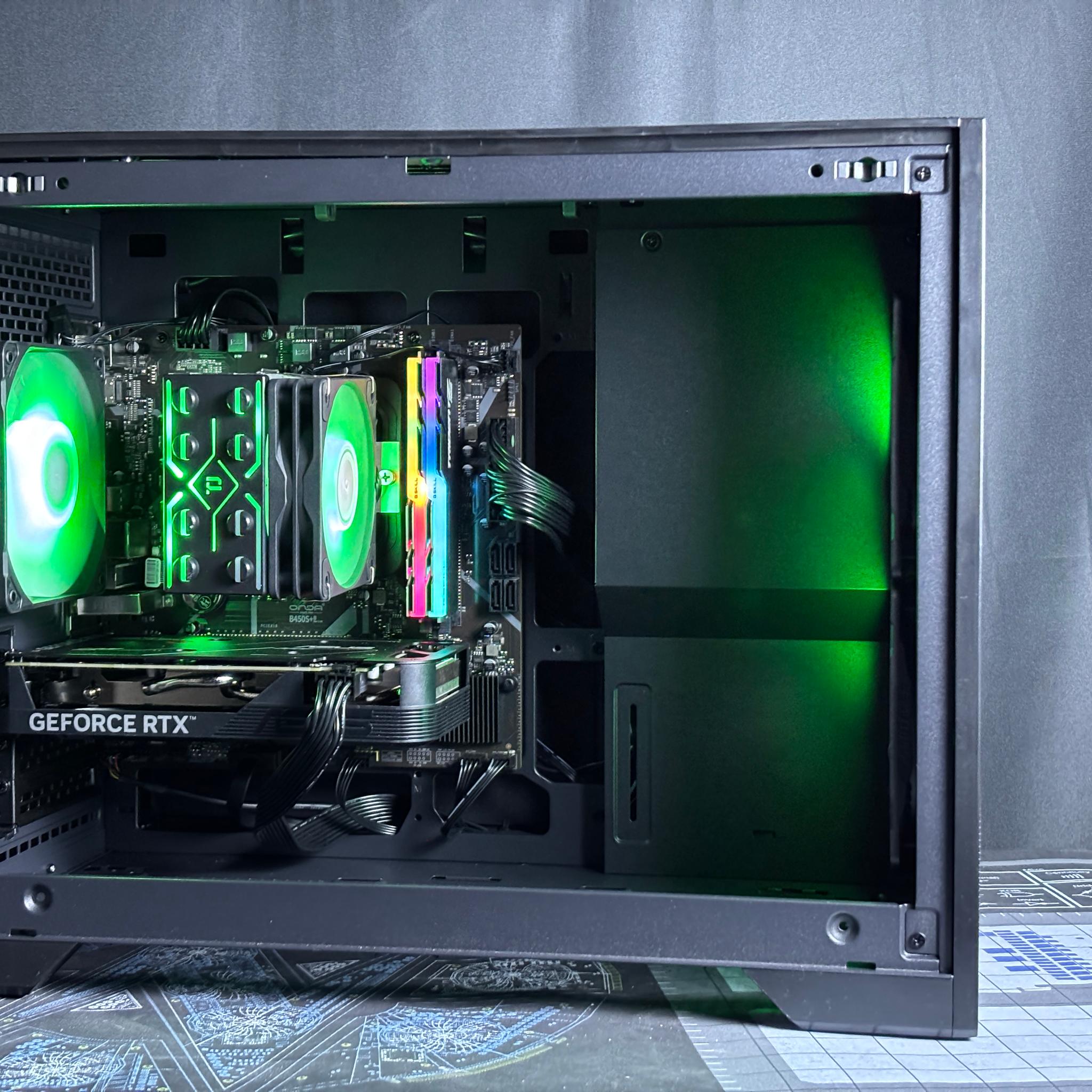 RTX 4060 PC SALE🔥|AMD Ryzen 5 5500 | 16gb DDR4 | 512 GB M.2 SSD