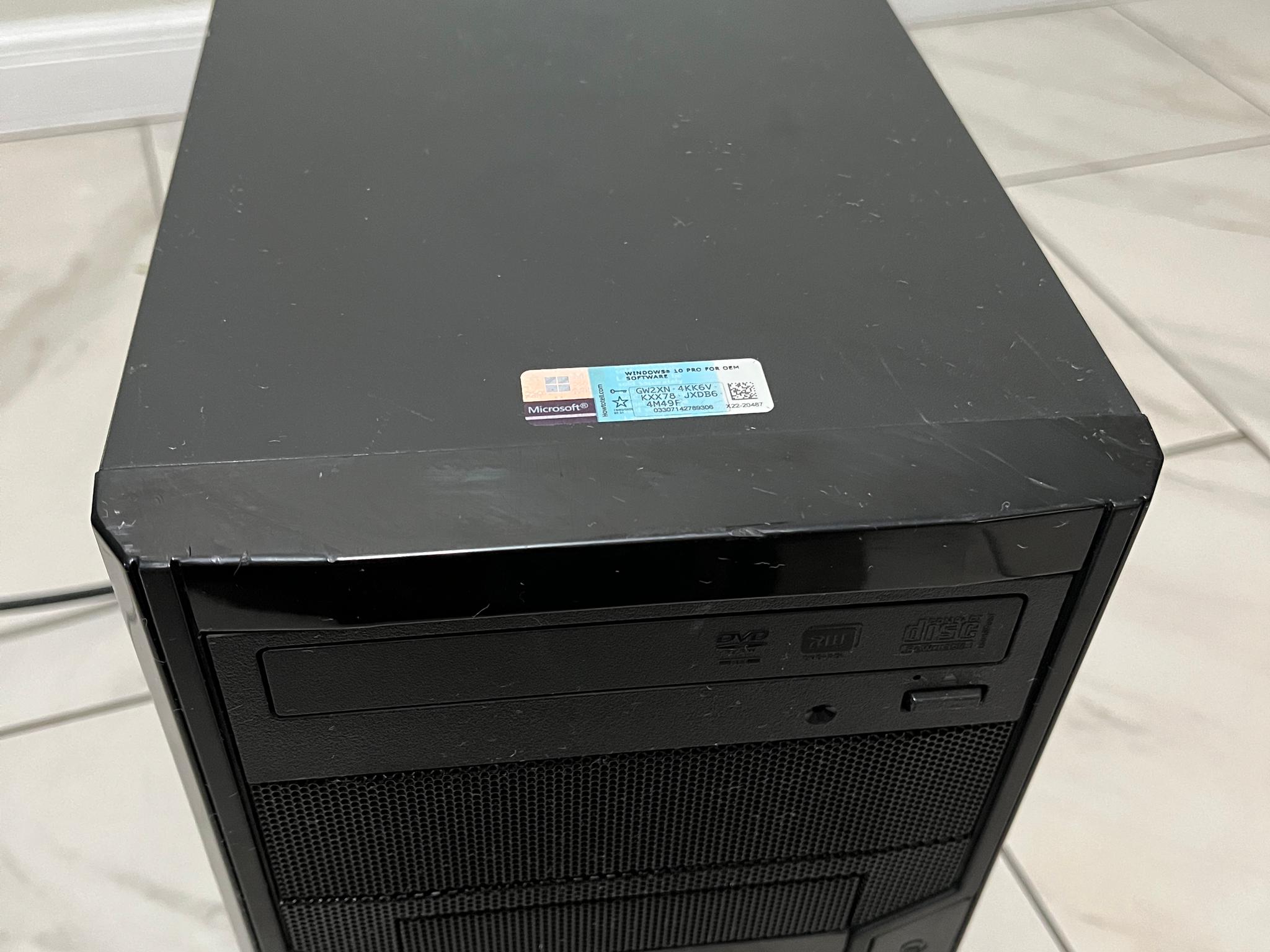 NVIDIA RTX 4060, Intel Core i7-9700, 16GB RAM, 500GB SSD - High FPS Gaming PC w/ Wi-Fi & BT