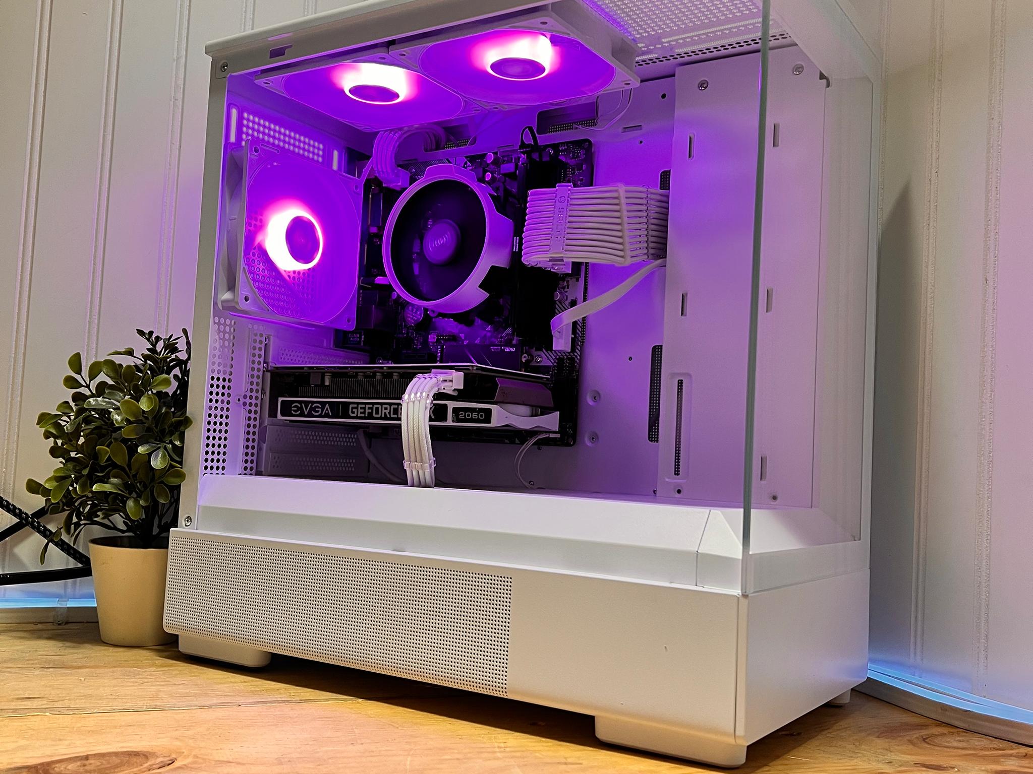 ❄️ICE❄️ RYZEN3/2300x/A320m asrock/16g DDR4/650 watt PSU/EVGA RTX 2060 custom card