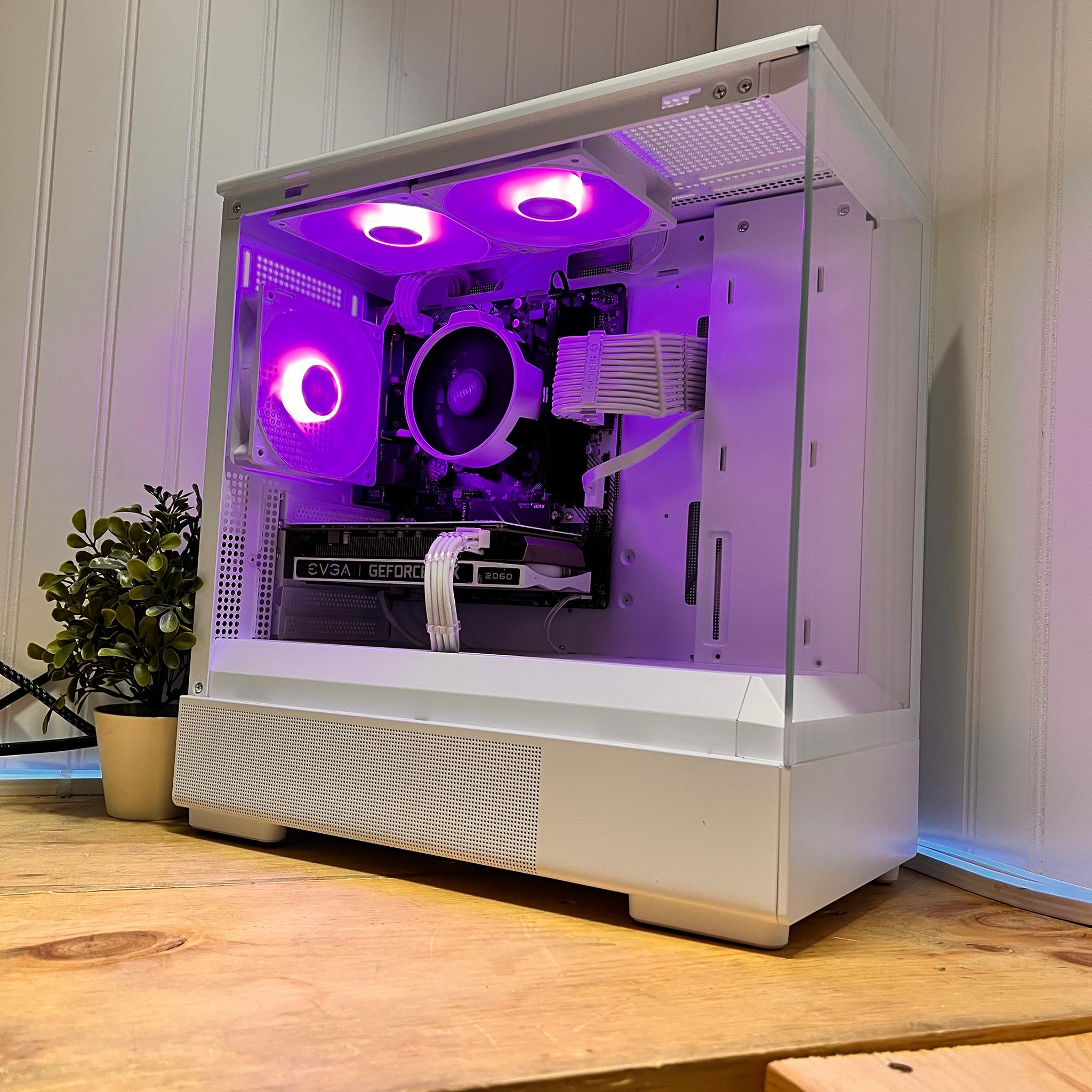 ❄️ICE❄️ RYZEN3/2300x/A320m asrock/16g DDR4/650 watt PSU/EVGA RTX 2060 custom card