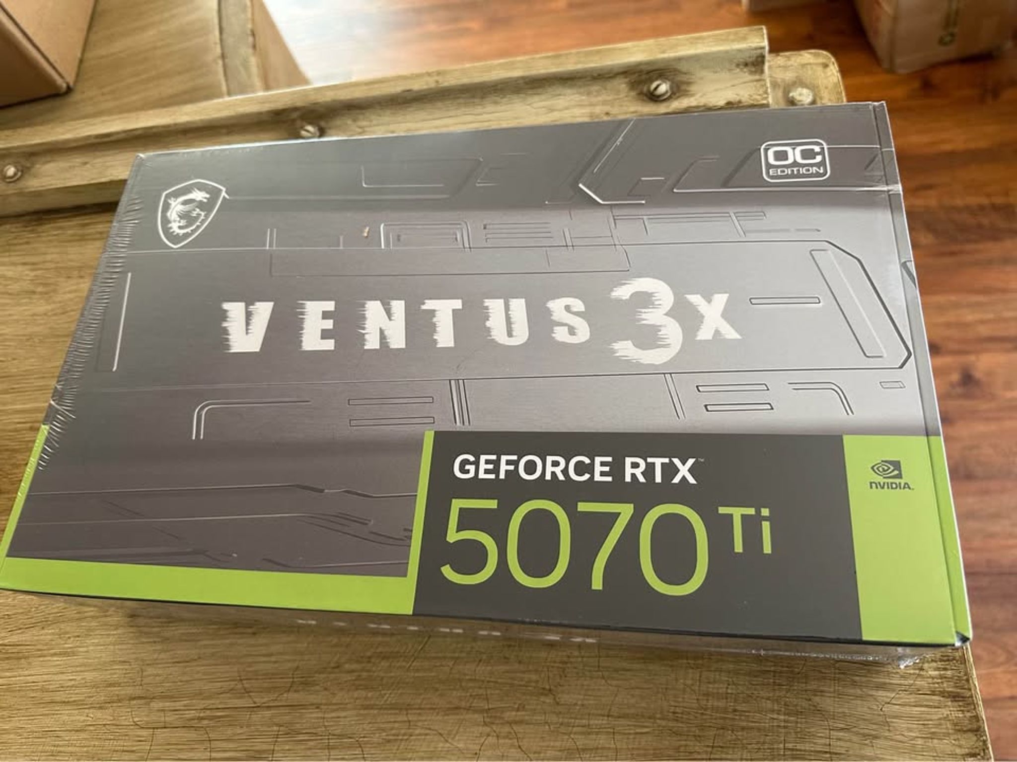 BNIB MSI - NVIDIA GeForce RTX 5070 Ti 16G VENTUS 3X OC