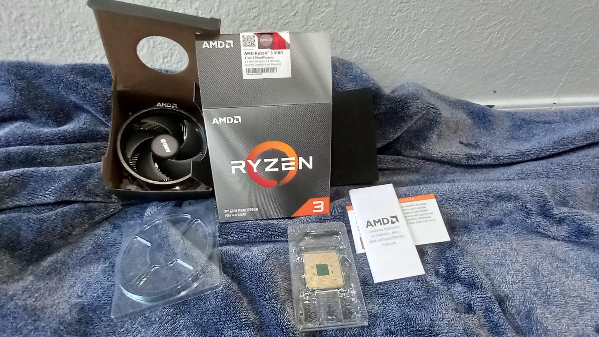 Ryzen 3 3100 Quad-Core processor