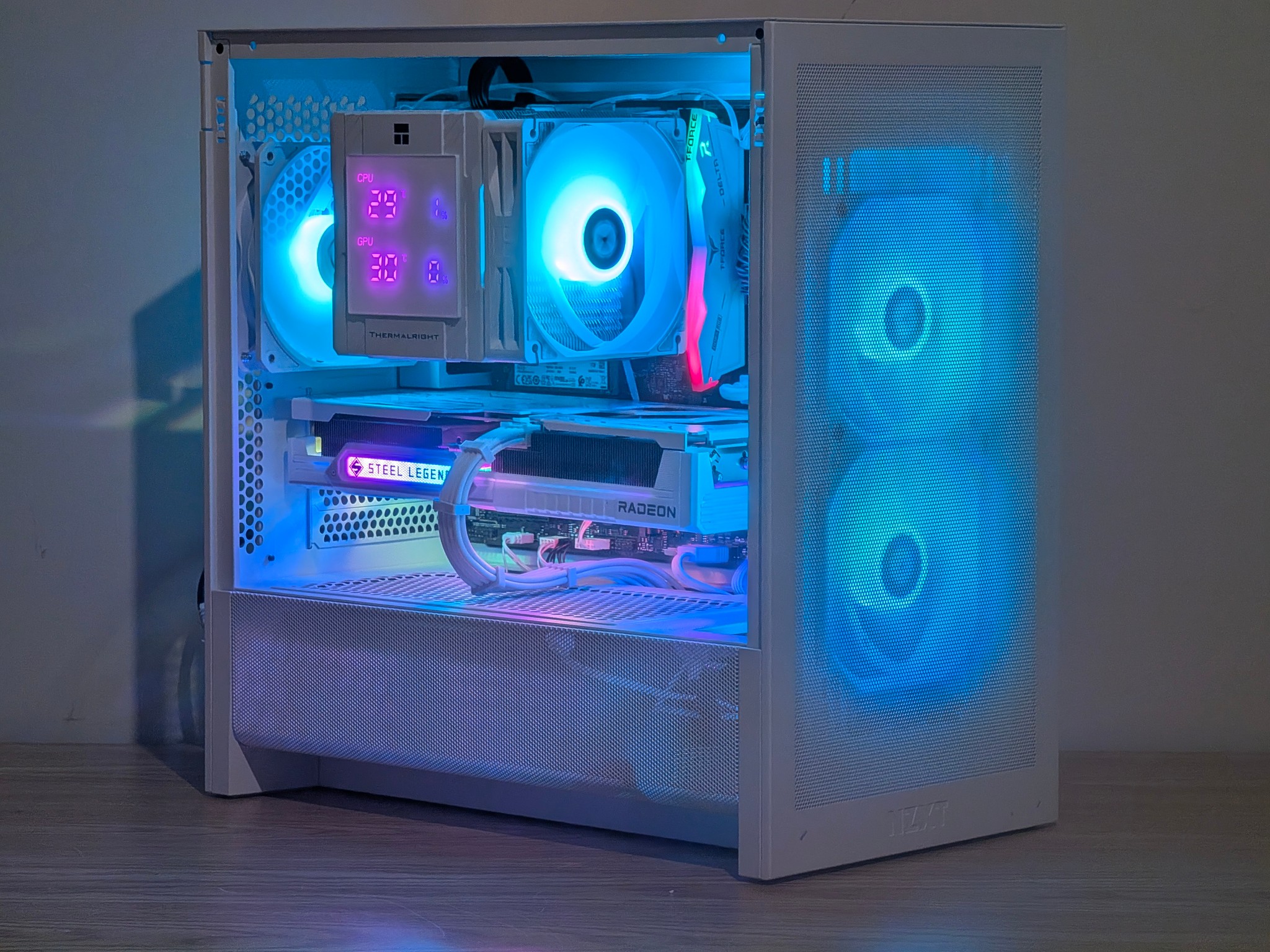 🌈🤍Ryzen 5 7600x | RX 9060XT 8GB | 16GB DDR5 | 1TB SSD | Gaming PC🤍🌈