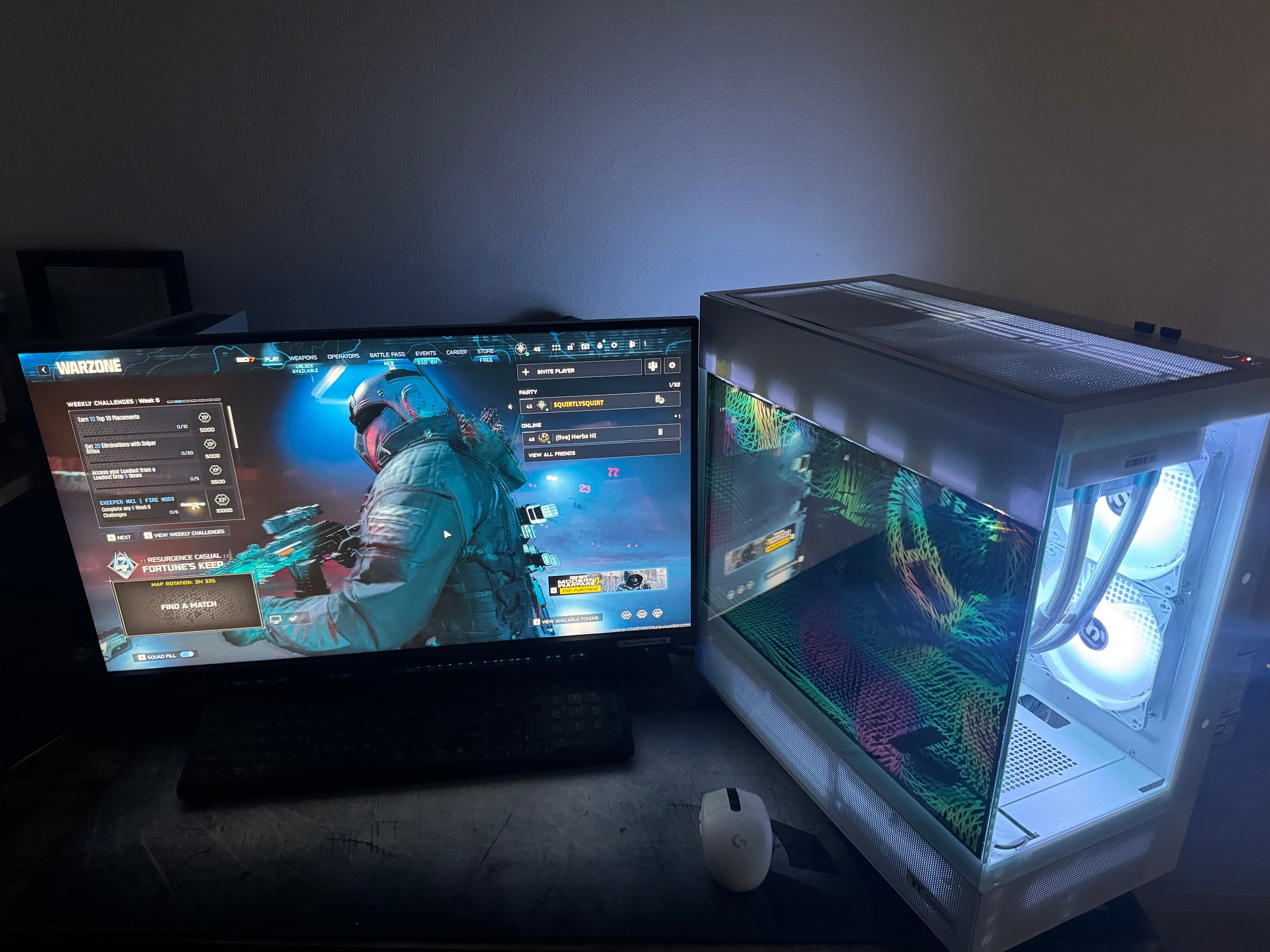 GeForce RTX 4060 Ti Custom Gaming PC - Ryzen 7 5700X, 32GB RAM