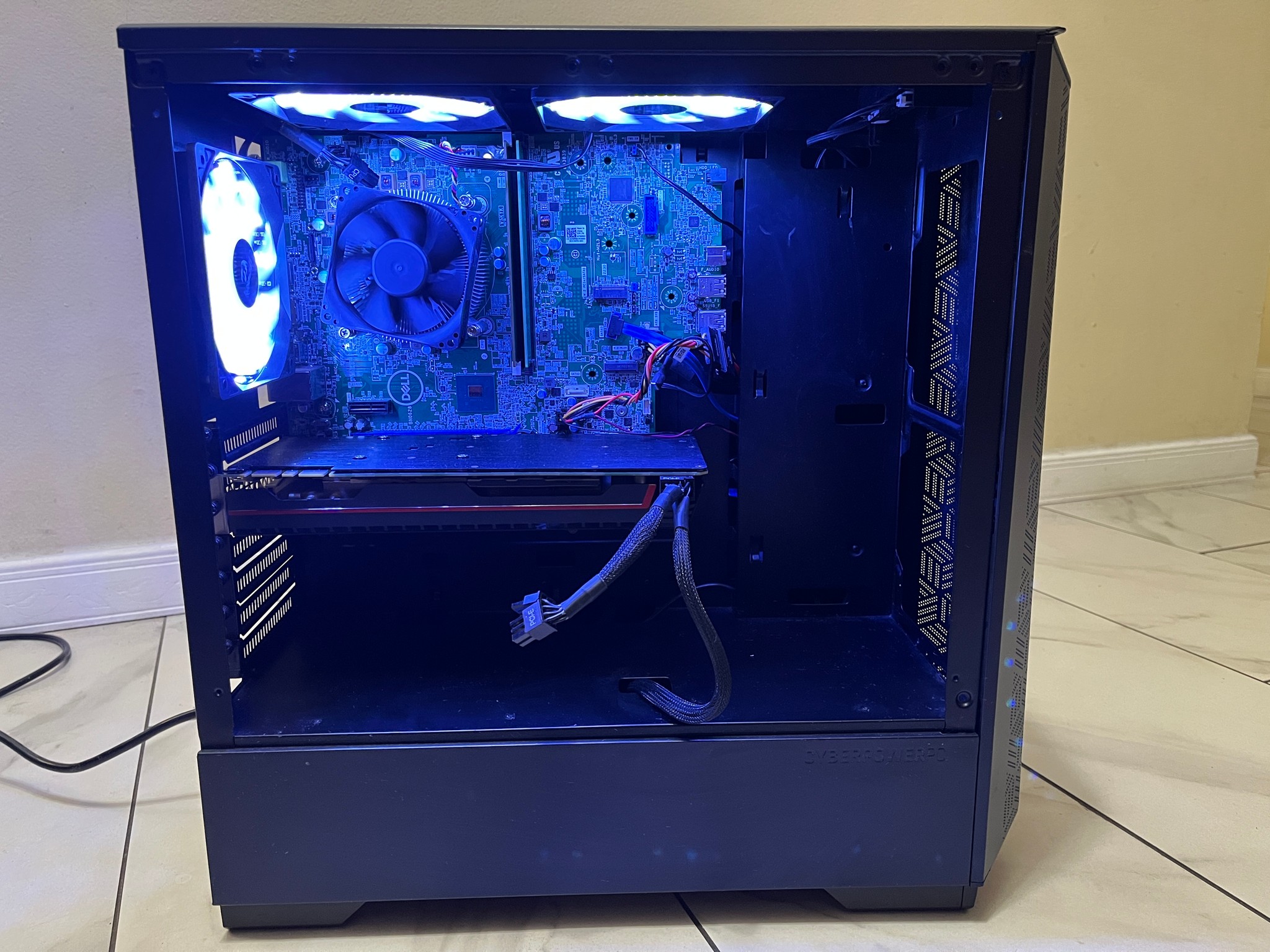 🟠🔥NVIDIA GTX 1080, Intel i3-9100, 12GB RAM, 500 GB SSD, High Performance RGB Gaming PC w/ Remote 🖥️🔵