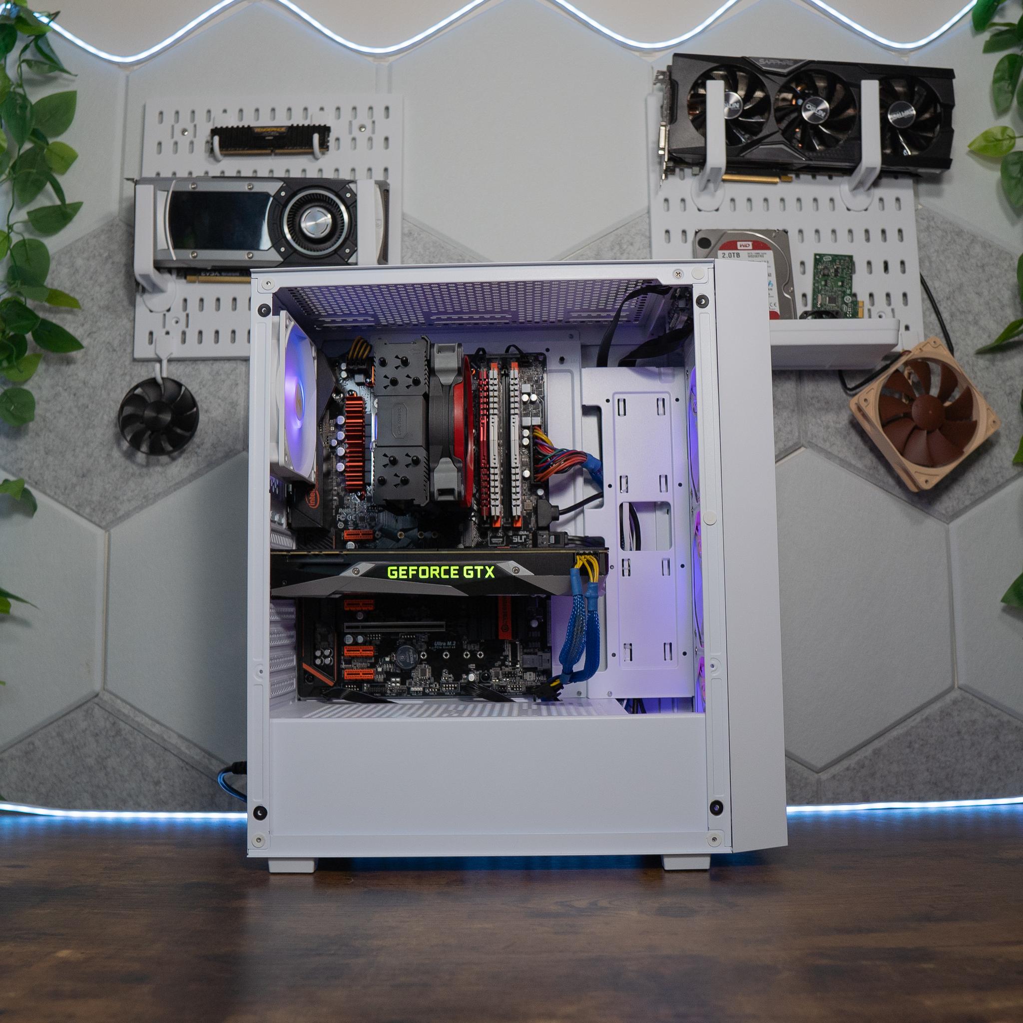 🔮🪄 BUDGET - BO6 Ready GAMING PC | NVIDIA GTX 1080 8GB FE | INTEL i7 7700 | 16GB DDR4 RAM | 1.24TB |