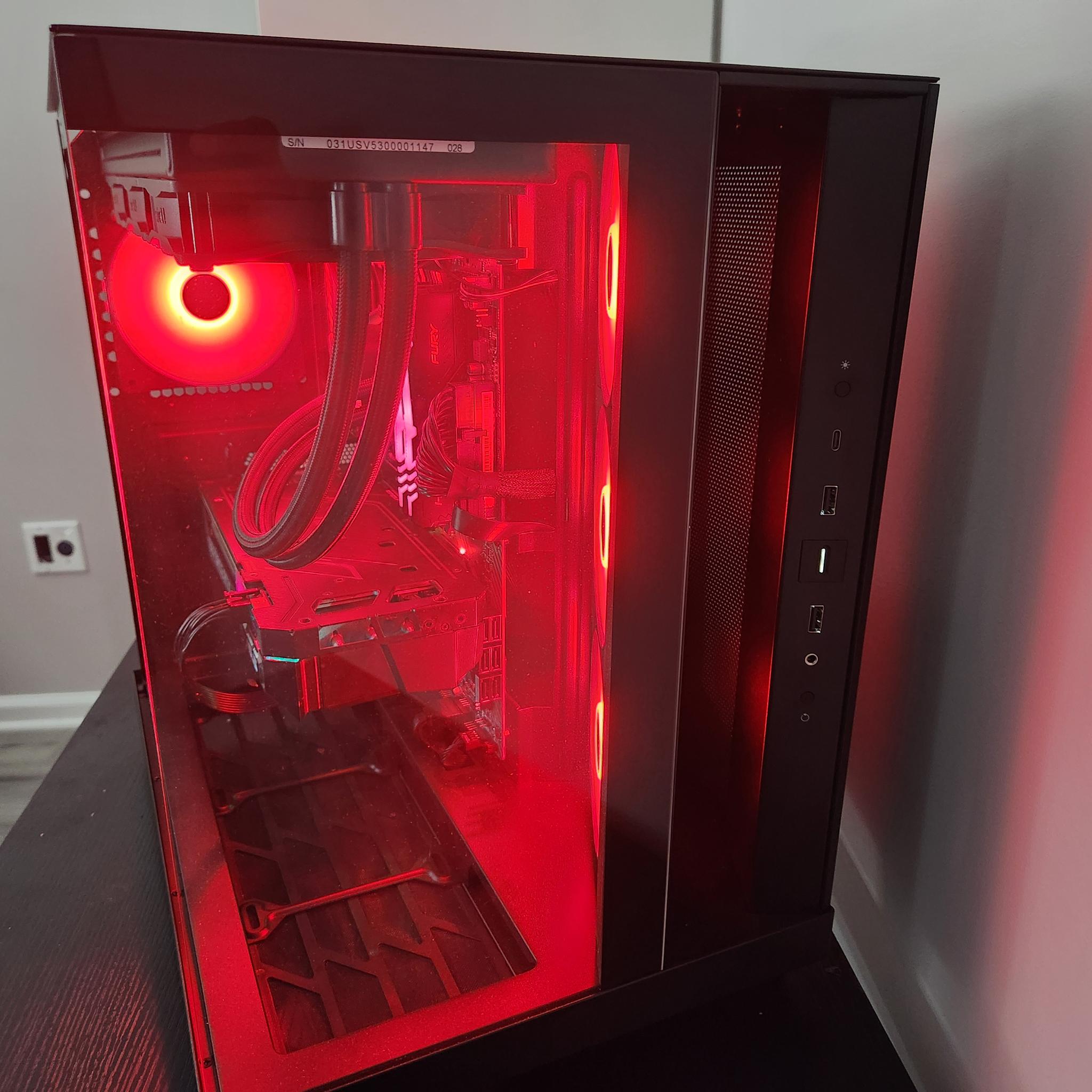 BIG RED: POWER HOUSE RTX 1440p GAMING PC!