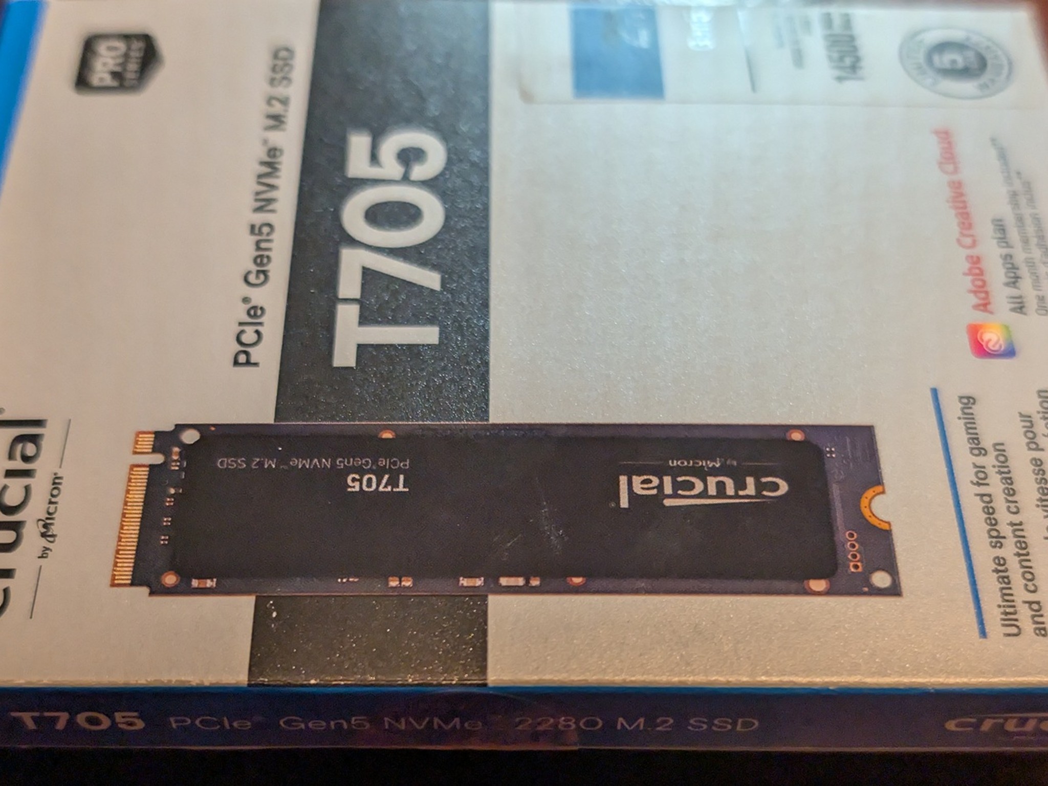 Crucial T705 - 2TB M.2 SSD