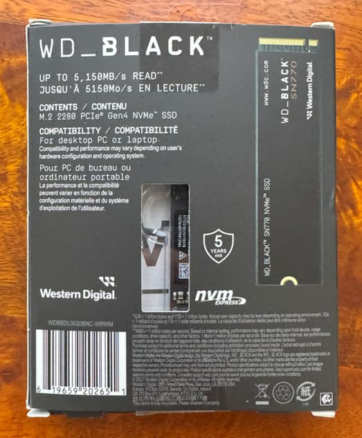 WD_Black SN770 2TB