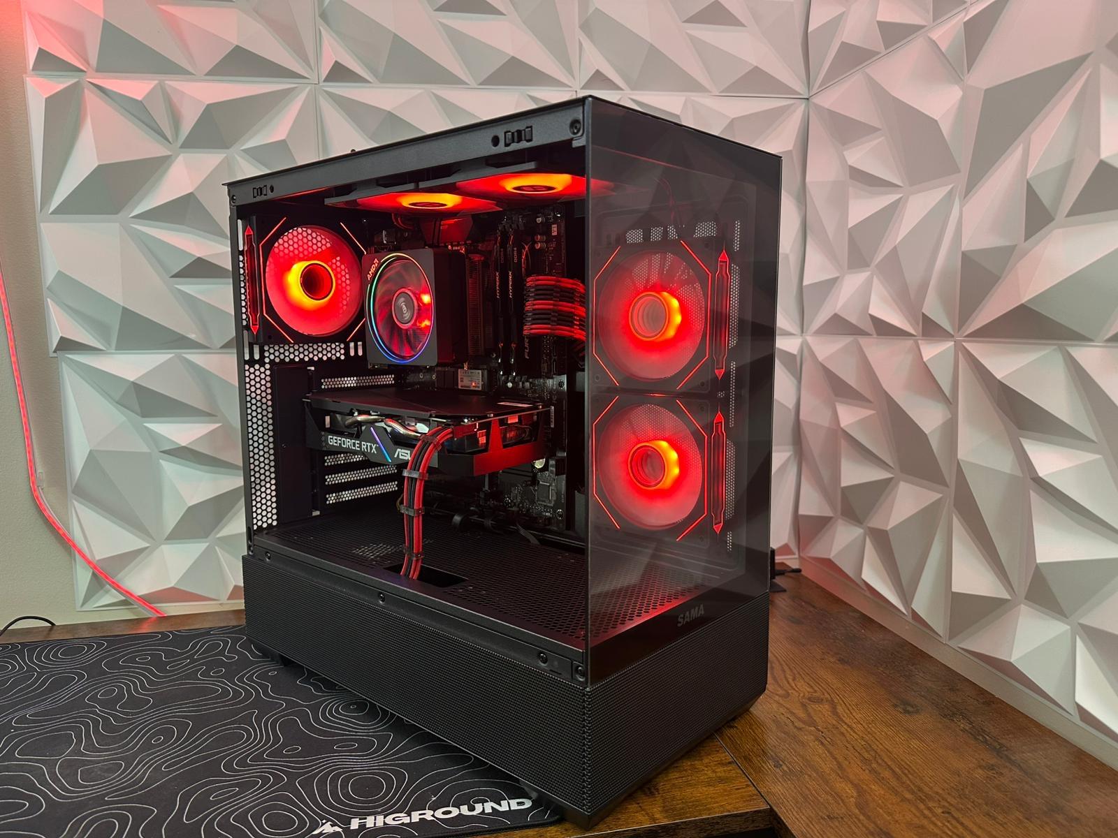 🖤❤️ | RTX Gaming PC | RTX 2060 / Ryzen 7/ 32GB DDR4 / WI-FI | 🖤❤️
