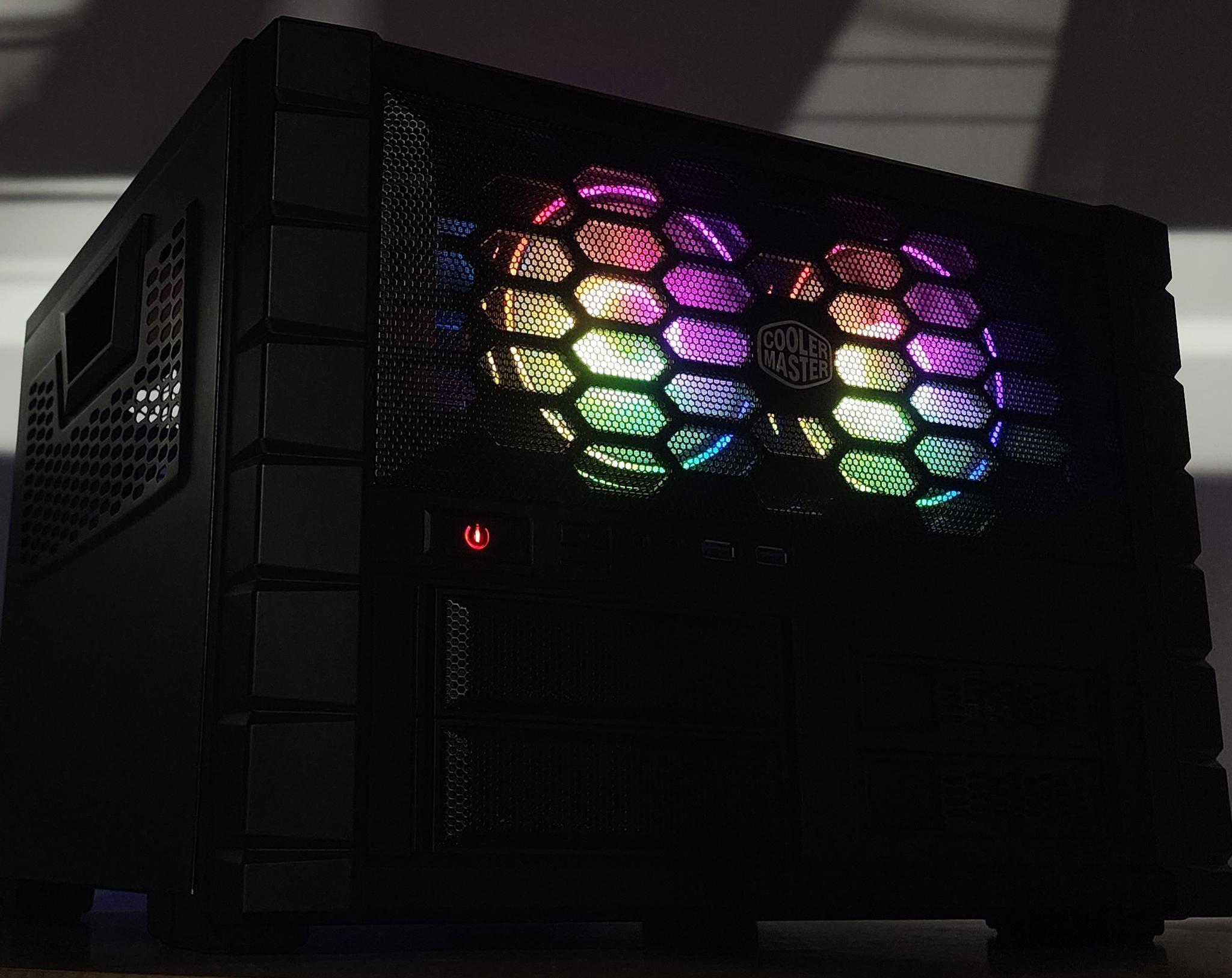 Gaming PC Ryzen 5 5500 16GB RAM 256GB SSD + 2TB HDD RTX 3060 12GB Win11 Computer