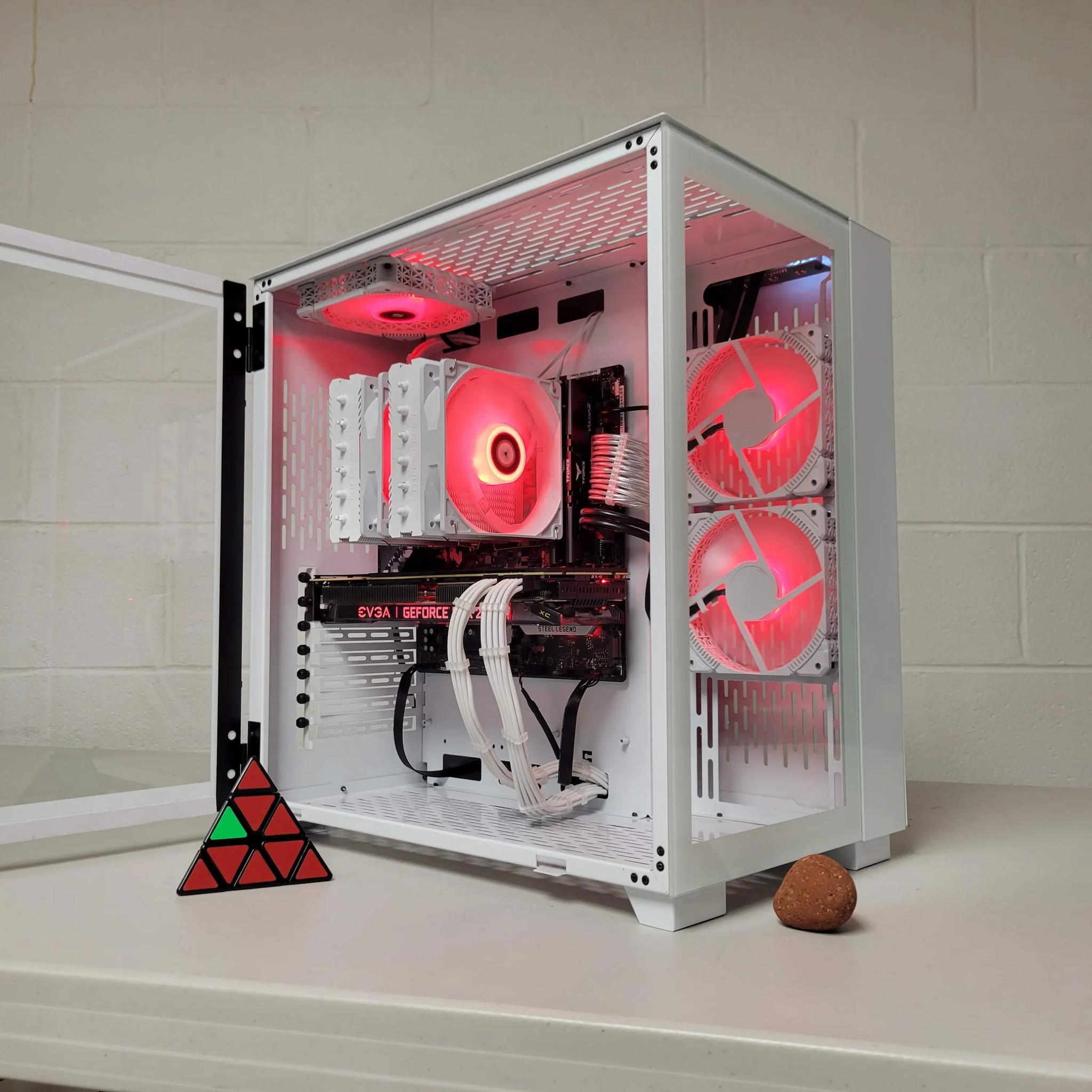🔥🧊RTX 2080 8gb White Gaming PC🔥🧊 (Ryzen 5 5600x//RTX 2080 8gb)