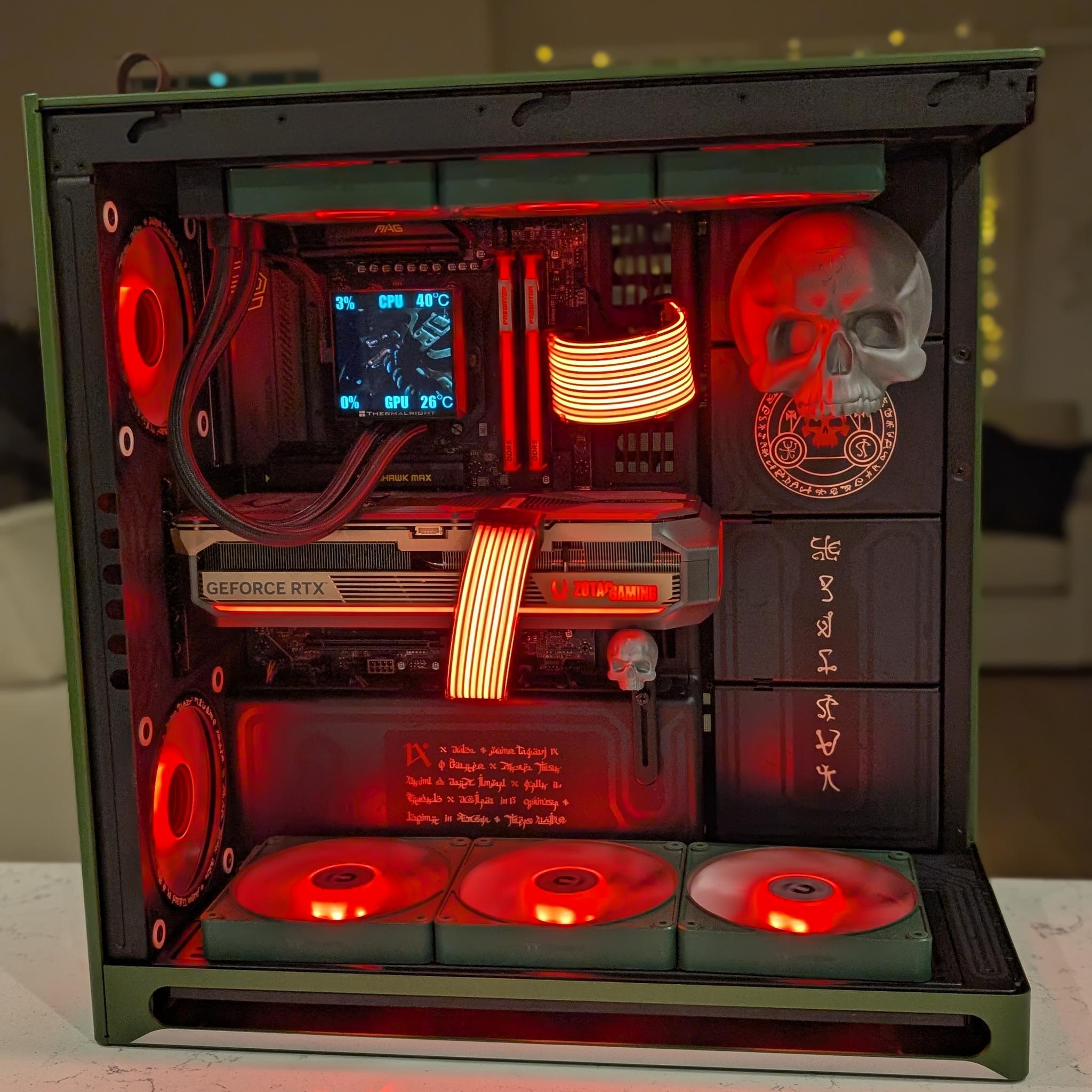DOOM! Limited Edition - Havn HS420 - 5080 + 7800X3D + 32 GB DDR5 + 2TB Gen 5 SSD