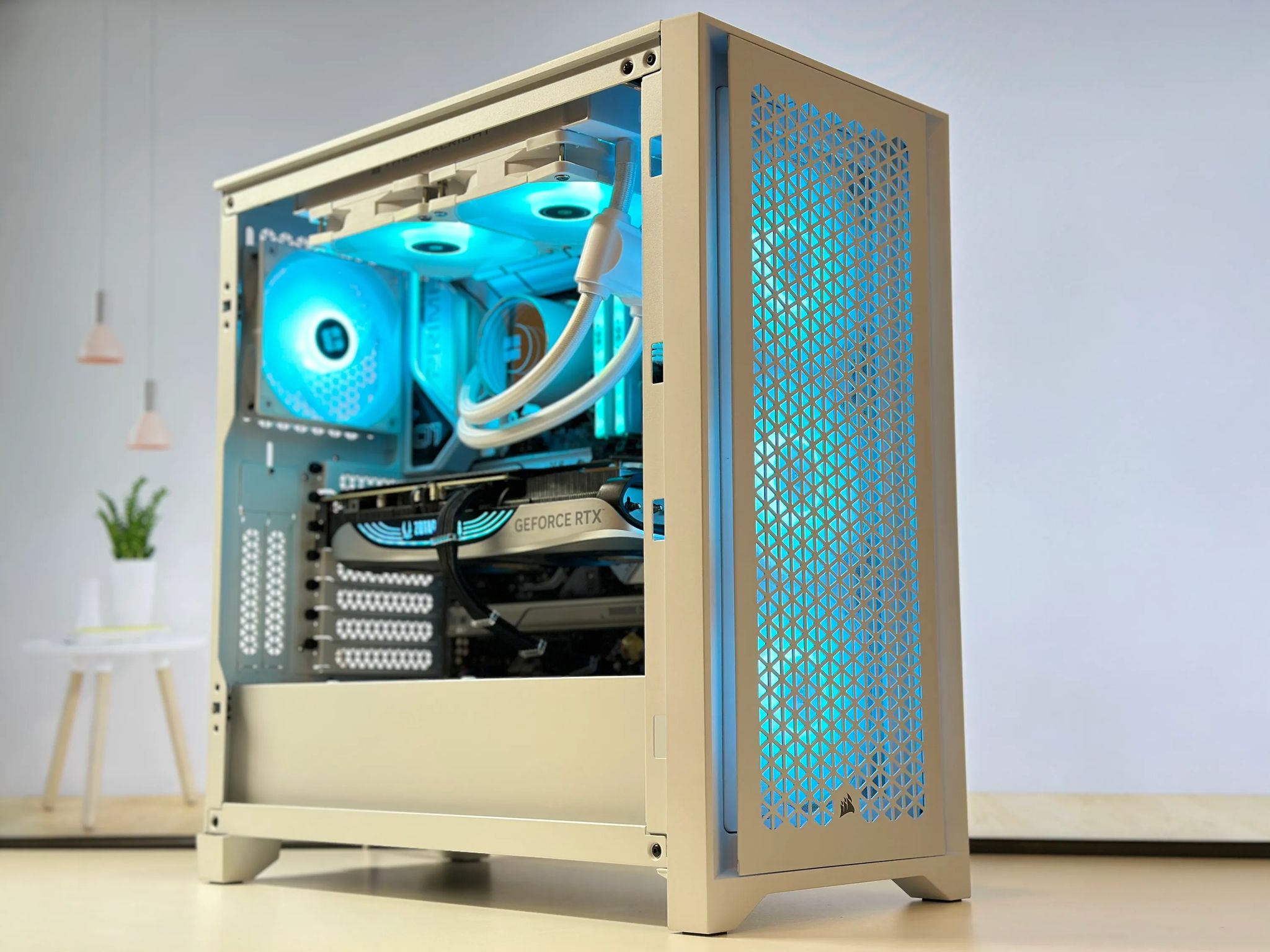🧊🐎White Walker🐎🧊Nvidia RTX 4070 Ti❄️Intel i7 12700KF 12Cores❄️32GB DDR5 6000MHz❄️2TB SSD NVME