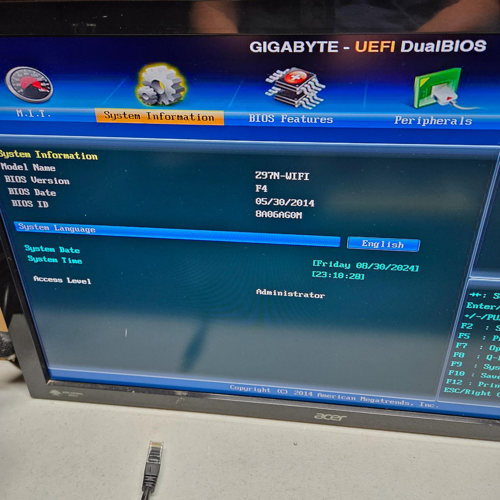 Gigabyte Z97 ITX Motherboard