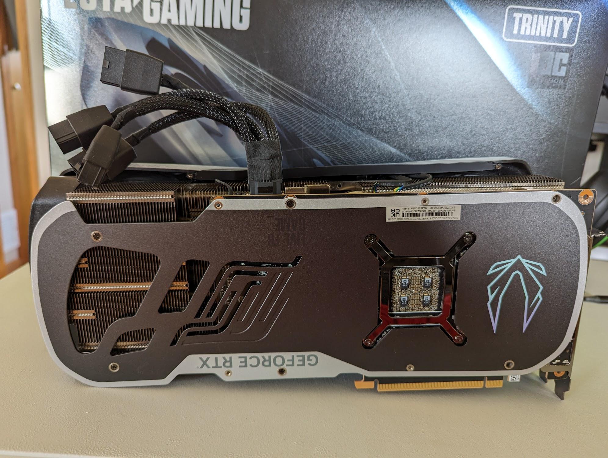ZOTAC GEFORCE RTX 4090 24GB ジャンク ZOTAC GAMING GeForce RTX 4090 Trinity OC 24GB GDDR6X Graphics Card