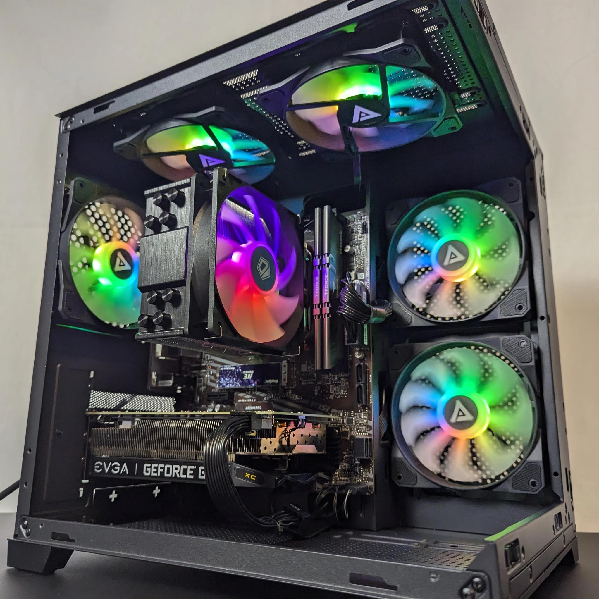 Low Cost Performance - GTX 1660 ti + Ryzen 5 2600 + 1 TB NMVE M.2 SSD + 16 GB DDR4