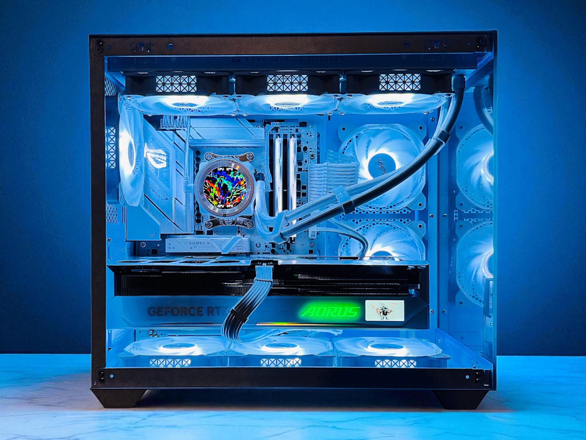 5080 AORUS MASTER ICE Ryzen 7 9800X3D 32GB DDR5 2TB M.2 WIFI 7 Win 11 Pro