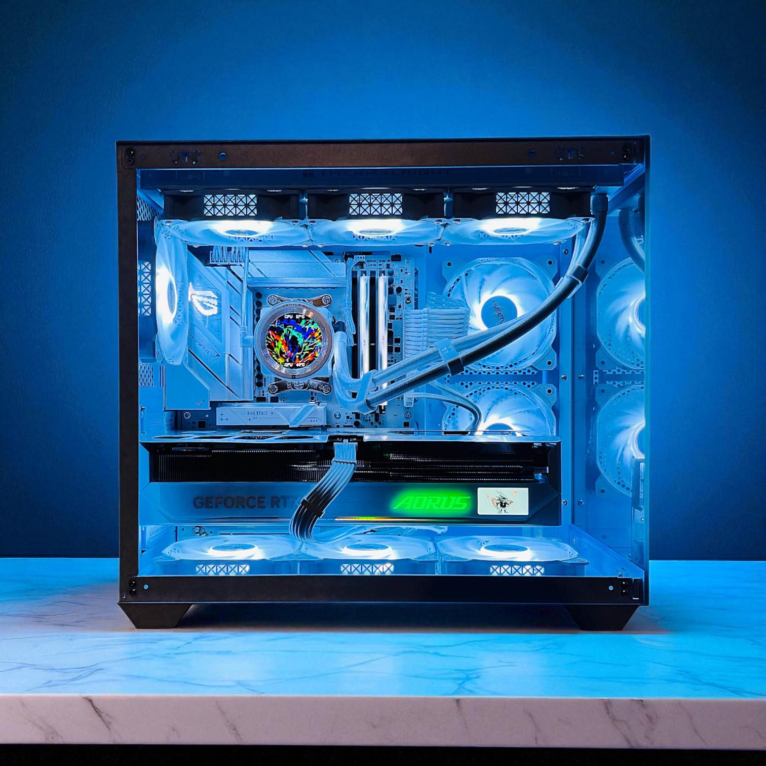 5080 AORUS MASTER ICE Ryzen 7 9800X3D 32GB DDR5 2TB M.2 WIFI 7 Win 11 Pro