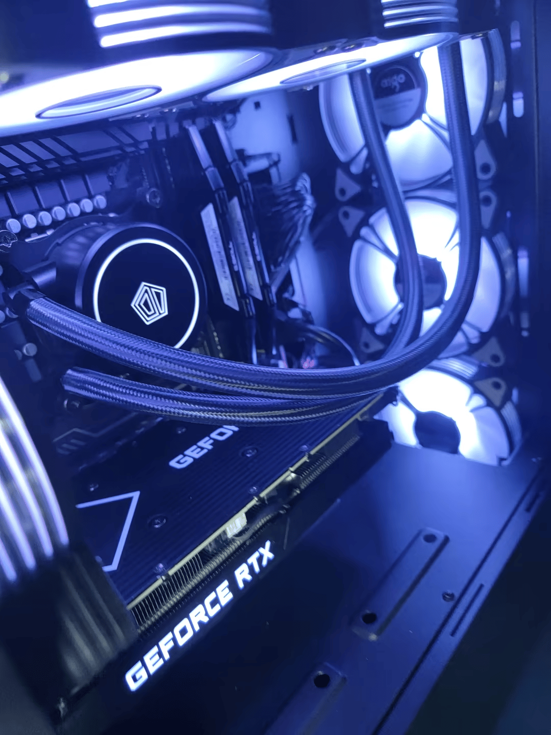 "MeisterBox" Watercooled Intel I5 12400 + RTX 3060ti Gaming PC