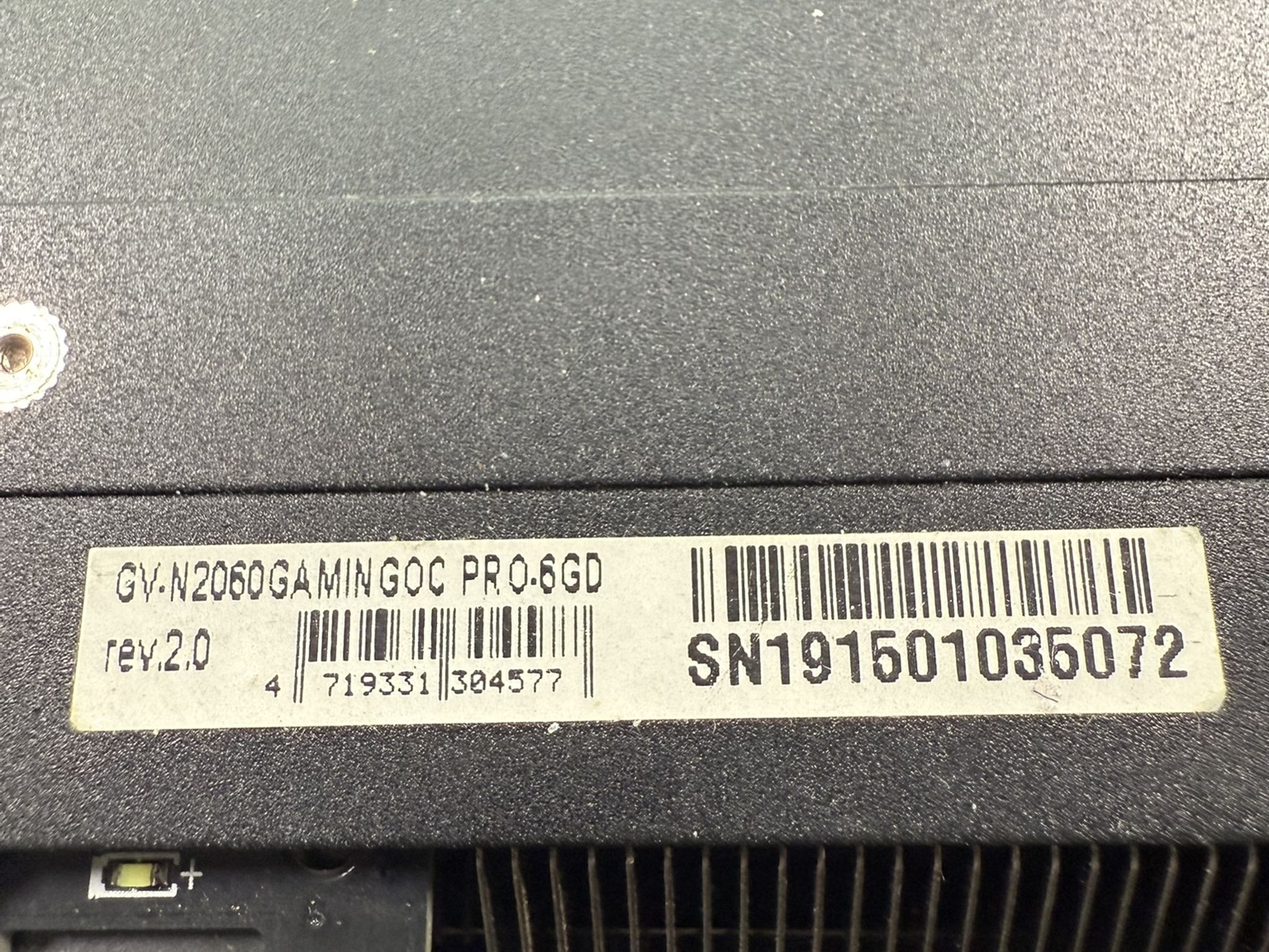 GeForce RTX 2060 GAMING OC 6G
