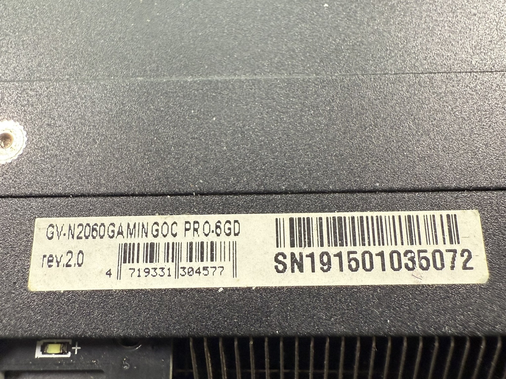 GeForce RTX 2060 GAMING OC 6G