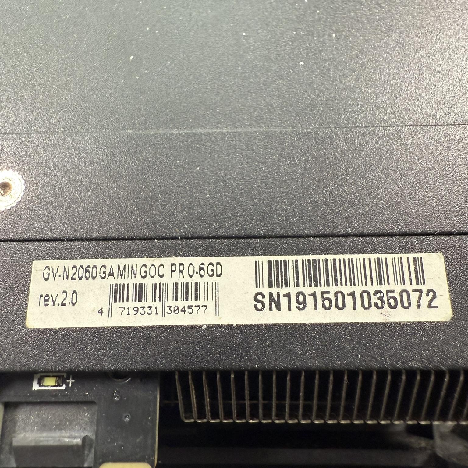 GeForce RTX 2060 GAMING OC 6G