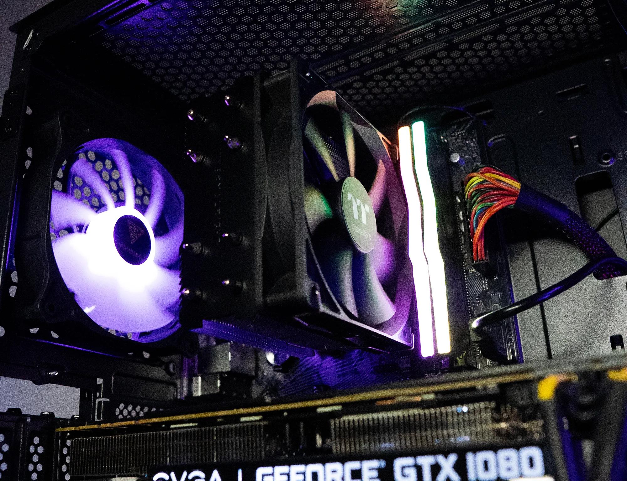 🌃🍬 | EVGA GTX 1080Ti 11GB | RYZEN 5 5600 | 16GB DDR4 RAM | 2TB | Night Candy