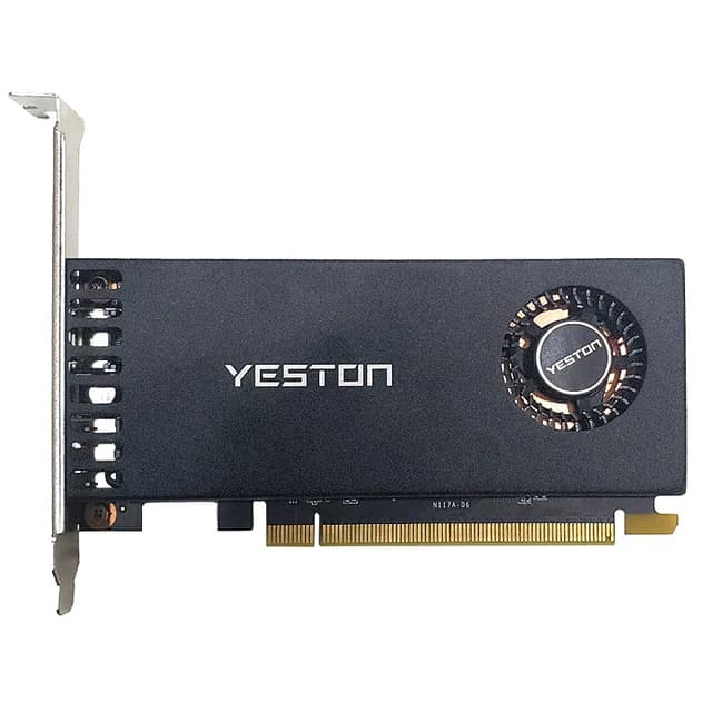 Yeston NVIDIA GeForce GTX1650 4GB GDDR6 - SINGLE SLOT LOW PROFILE - NEW