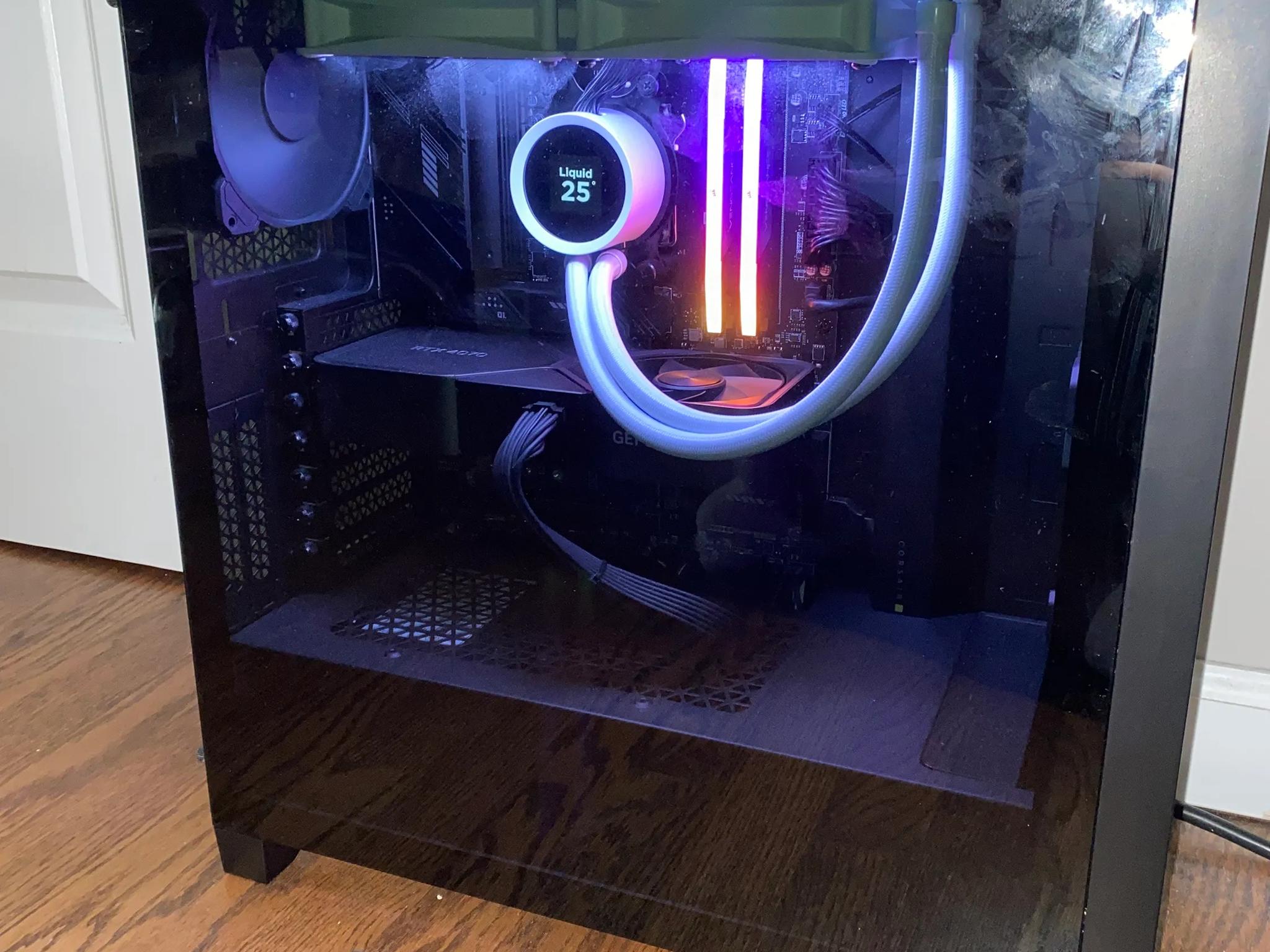 Gaming PC R7 7800X3D CPU, RTX 4070. High Power Gaming PC!